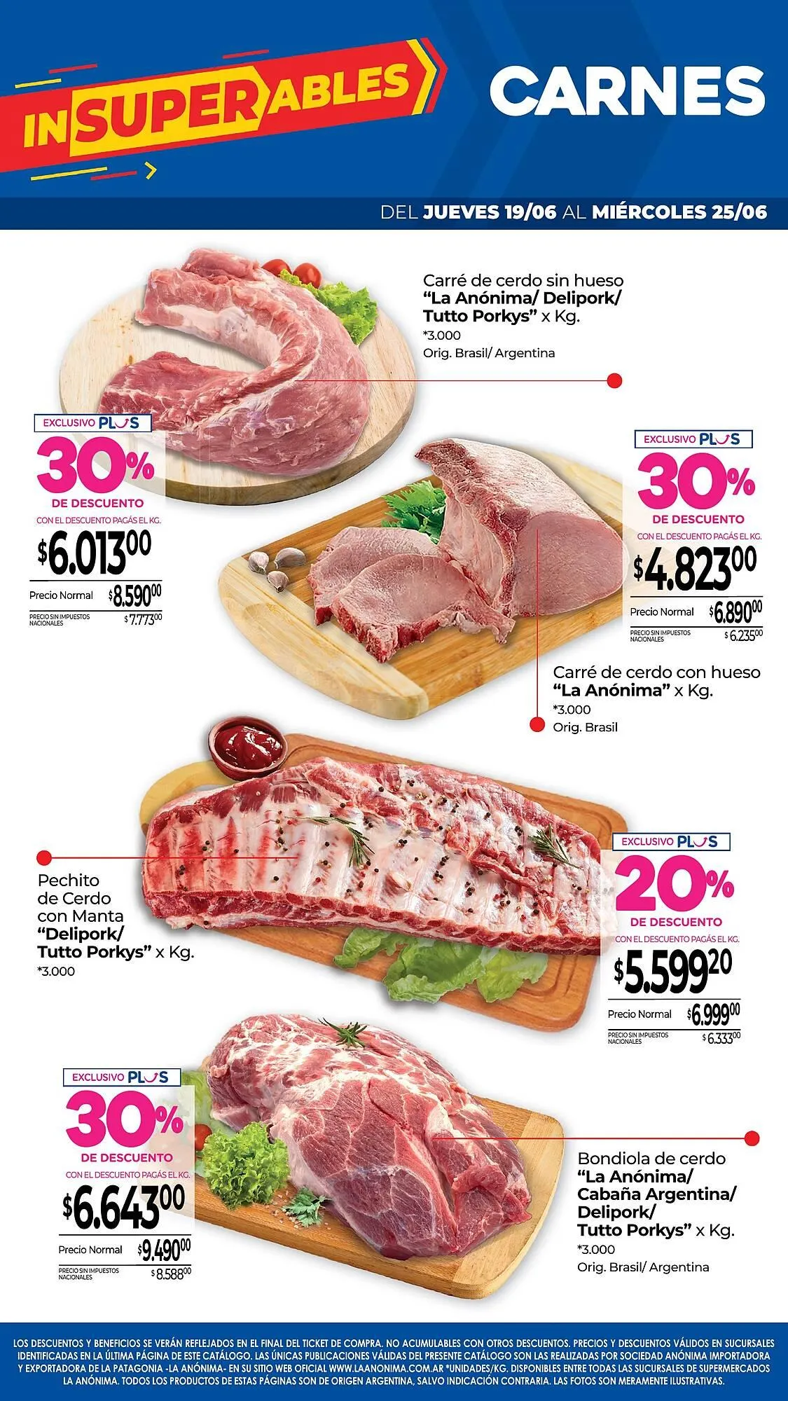 Ofertas de Catálogo La Anonima 19 de junio al 25 de junio 2025 - Página 4 del catálogo