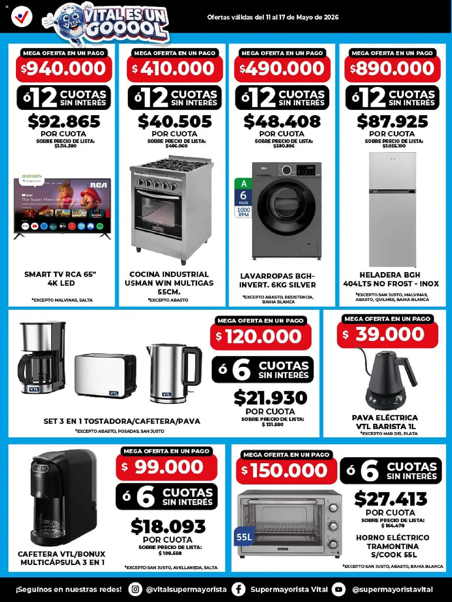 Ofertas de Catálogo Supermayorista Vital 11 de mayo al 17 de mayo 2026 - Página 2 del catálogo