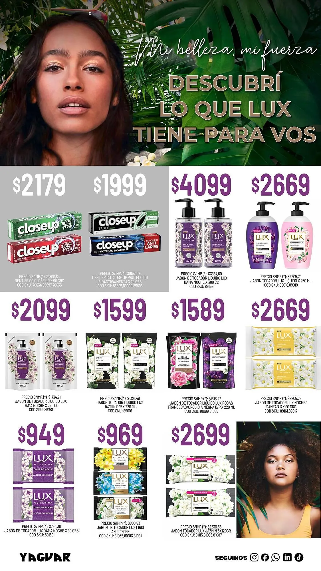 Ofertas de Catálogo Supermercados Yaguar 23 de marzo al 5 de abril 2026 - Página 3 del catálogo