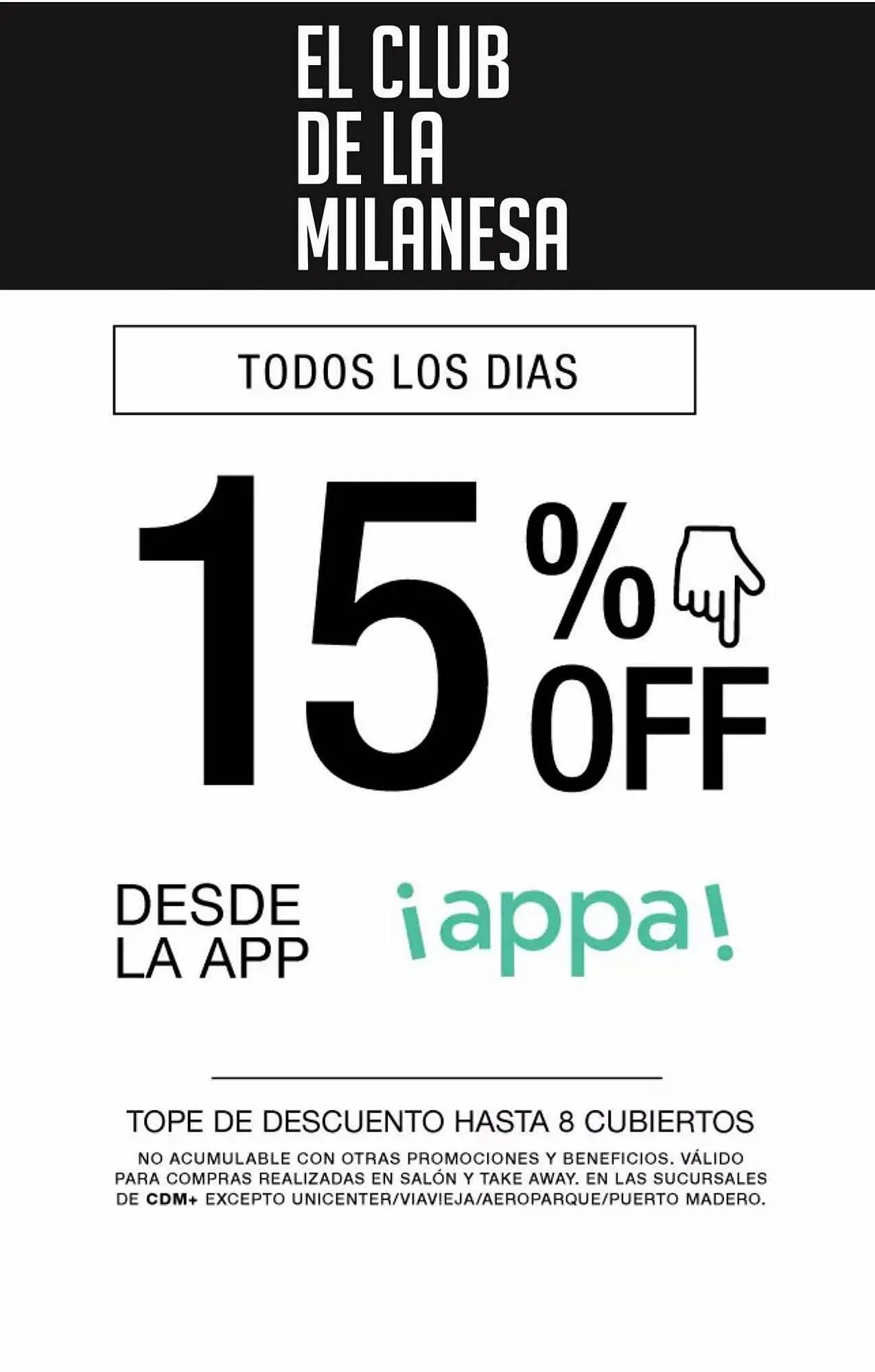 Ofertas de Catálogo El Club De La Milanesa 1 de agosto al 31 de agosto 2023 - Página 15 del catálogo