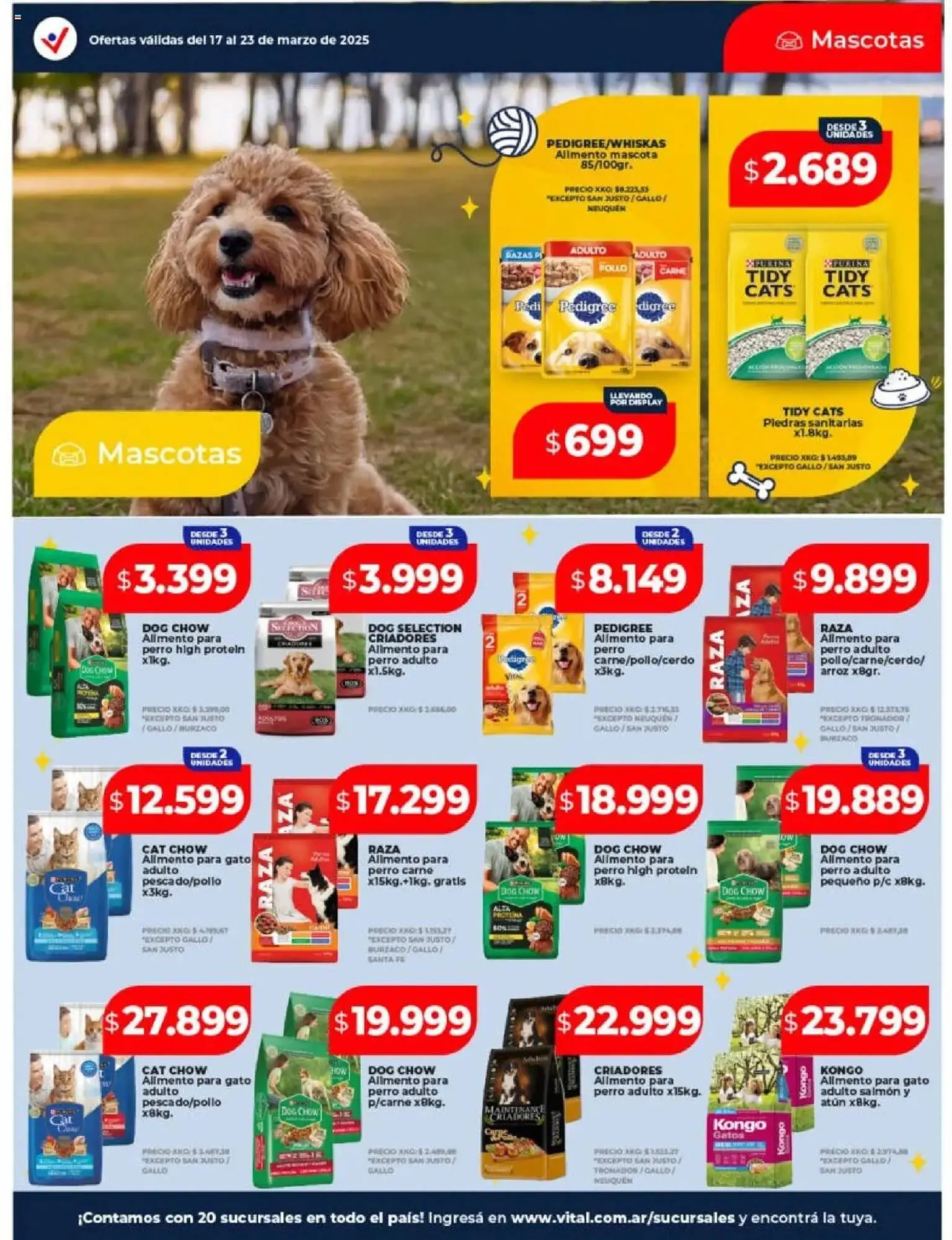 Ofertas de Catálogo Supermayorista Vital 17 de marzo al 23 de marzo 2025 - Página 33 del catálogo