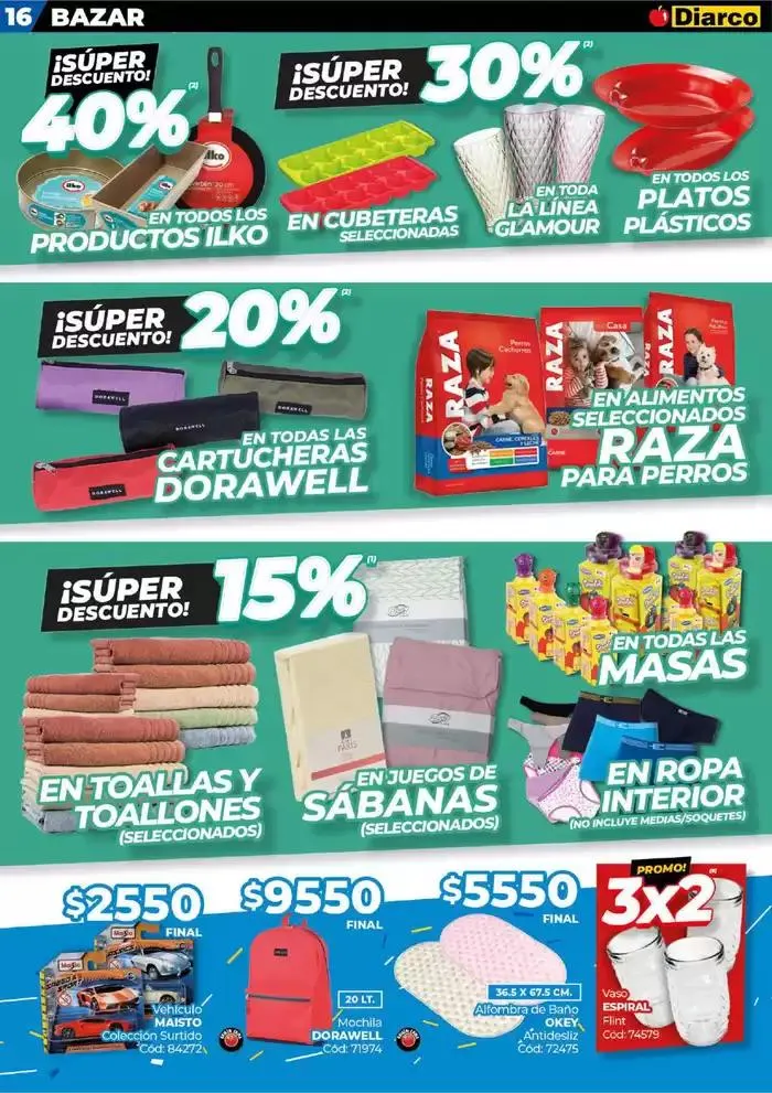 Ofertas de Diarco Ofertas Interior 1 30 de septiembre al 6 de octubre 2024 - Página 16 del catálogo