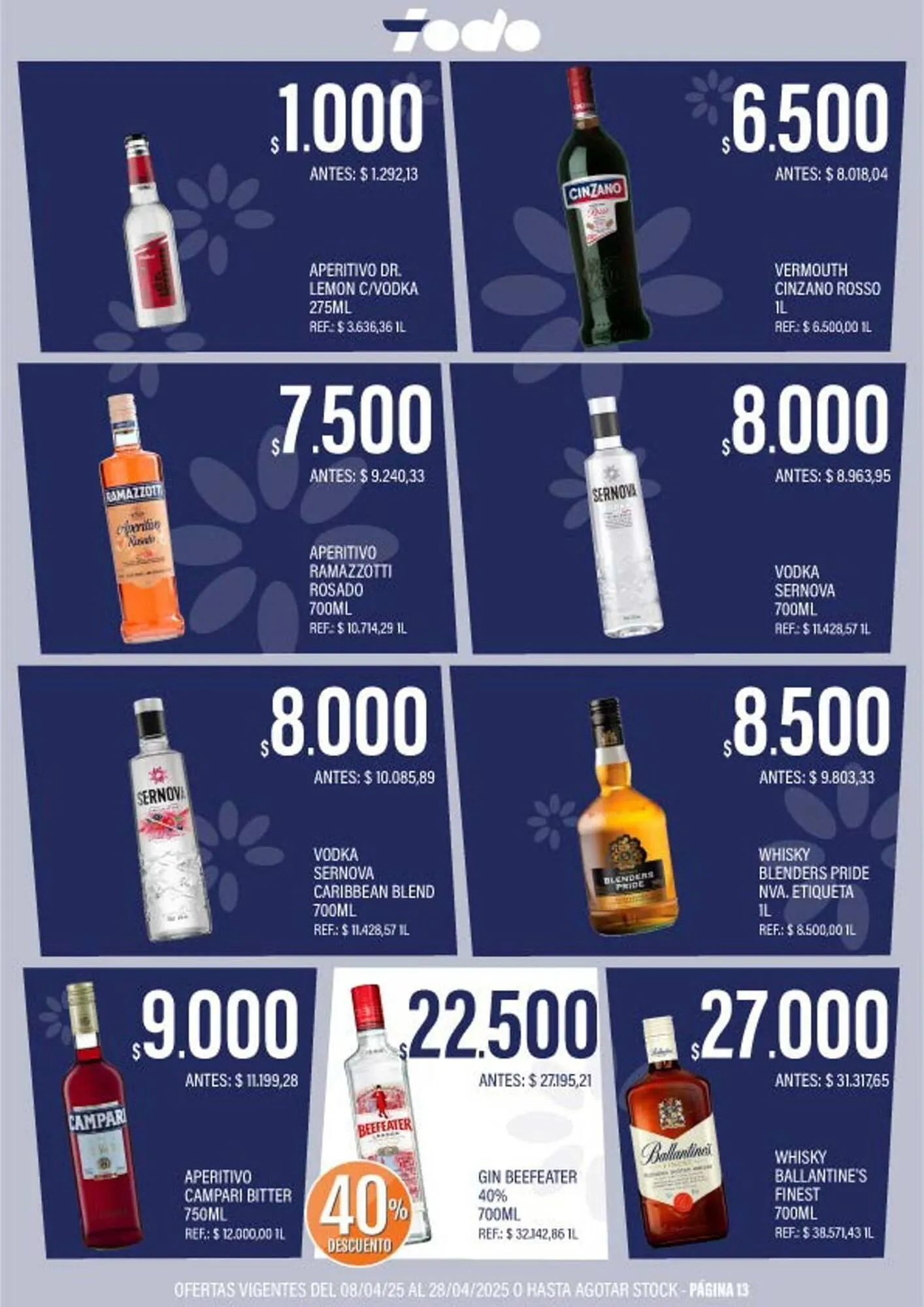 Ofertas de Catálogo Supermercados Todo 9 de abril al 28 de abril 2025 - Página 13 del catálogo