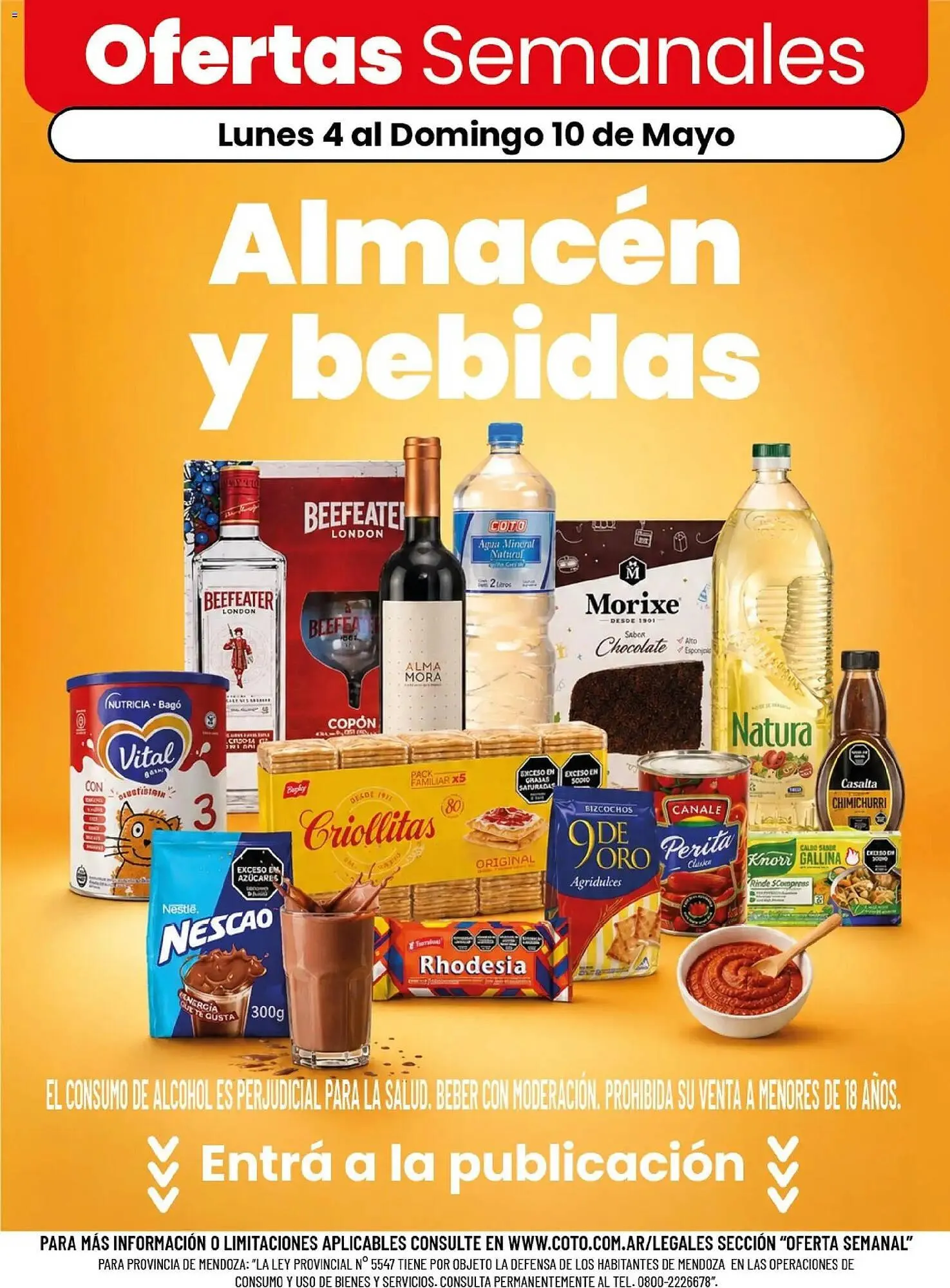 Ofertas de Catálogo Coto 4 de mayo al 11 de mayo 2026 - Página 1 del catálogo