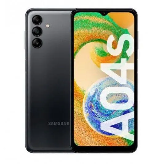 SAMSUNG TELEFONO CELULAR LIBRE SM-S047MZK A04s 128 4GB BLACK