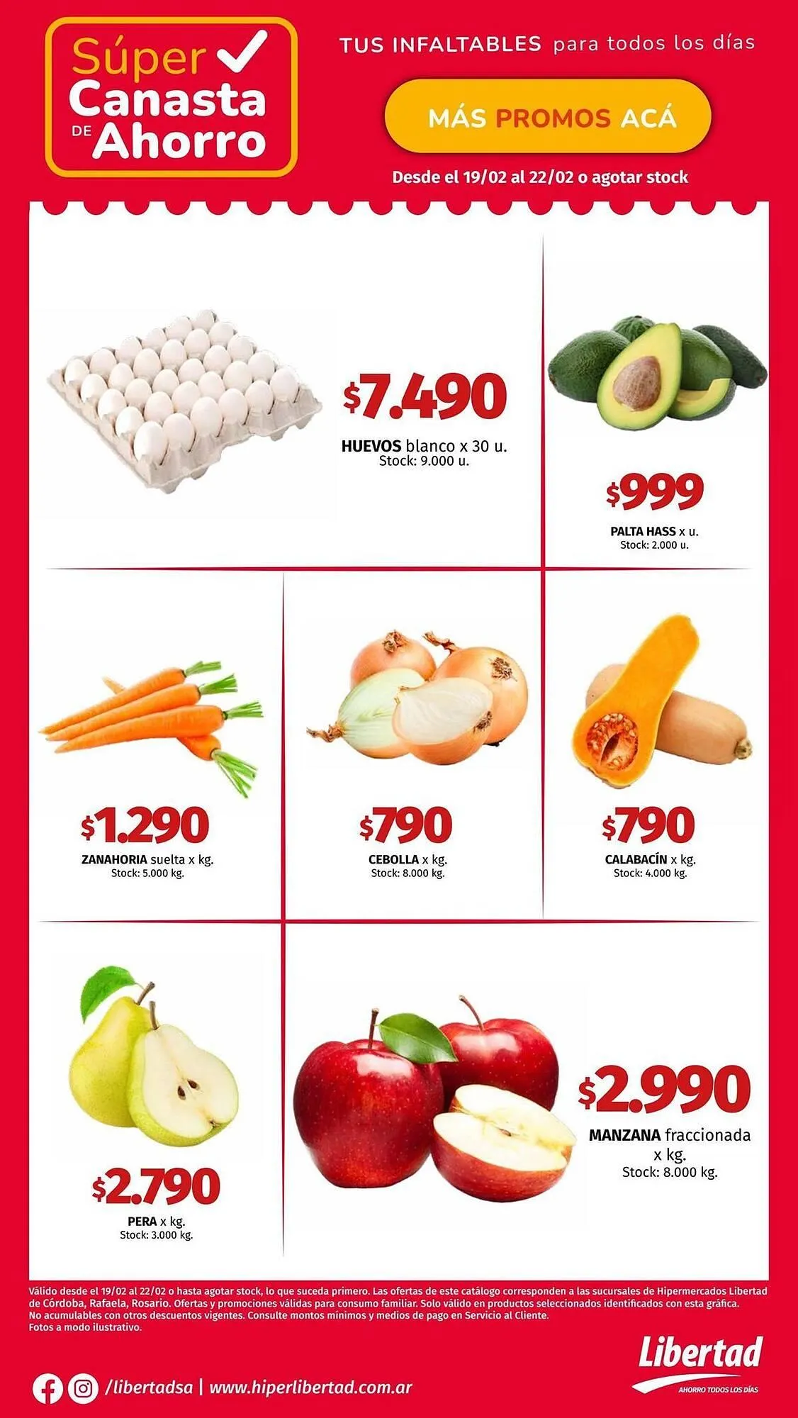 Ofertas de Catálogo Hipermercado Libertad 19 de febrero al 25 de febrero 2026 - Página 3 del catálogo