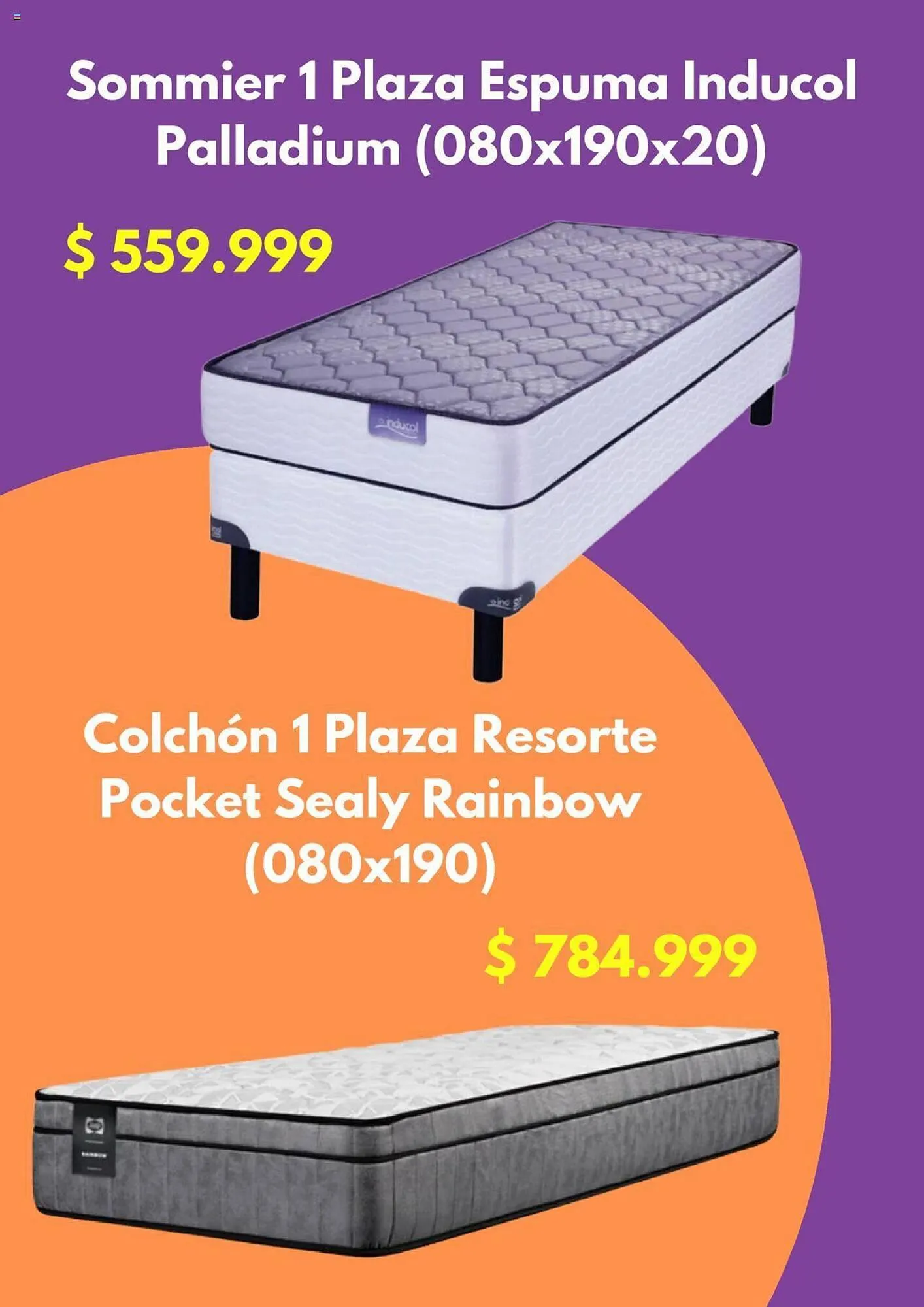 Ofertas de Catálogo Sommier Center 7 de agosto al 11 de septiembre 2024 - Página 5 del catálogo