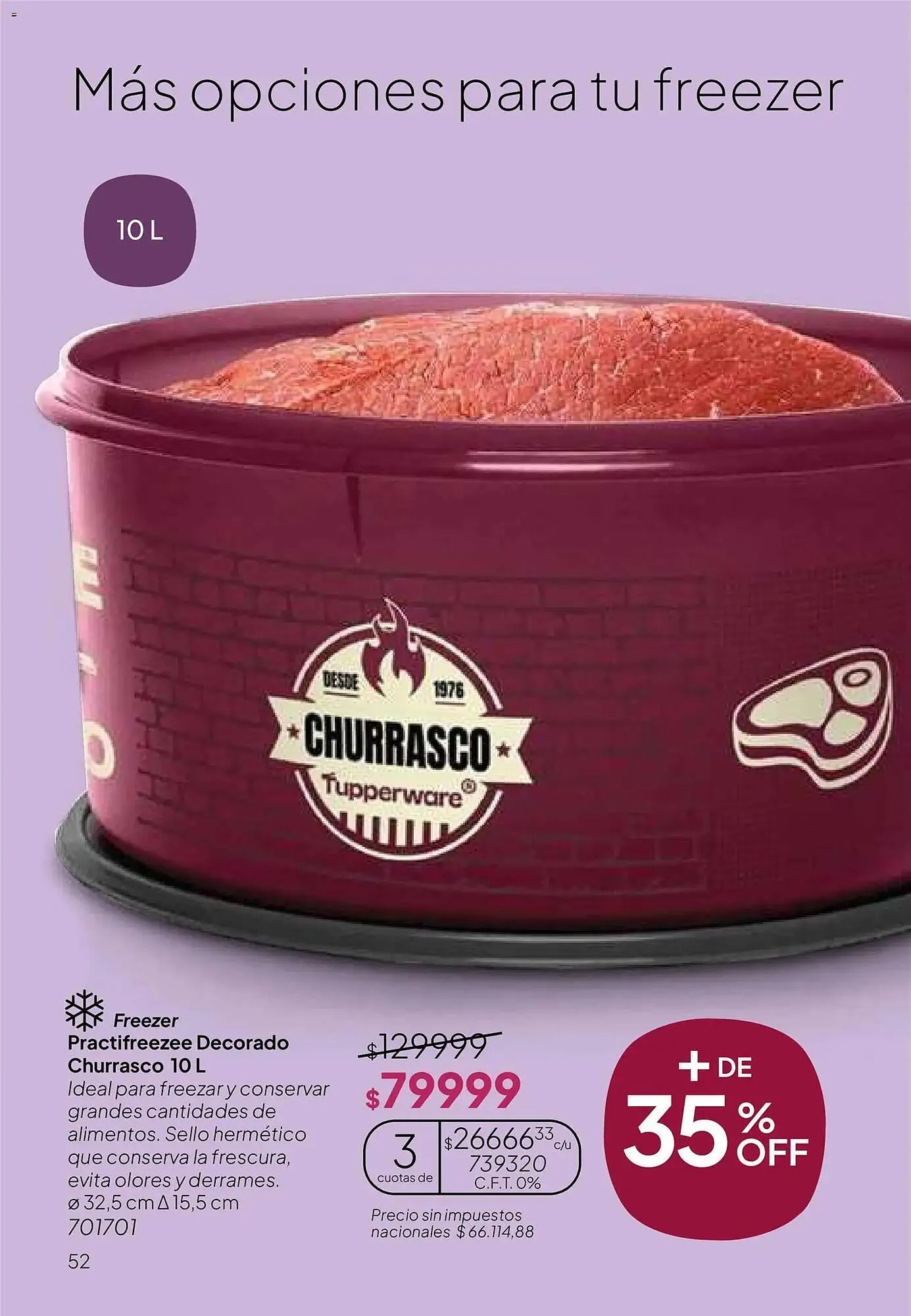 Ofertas de Folleto Tupperware 9 de marzo al 31 de marzo 2026 - Página 53 del catálogo