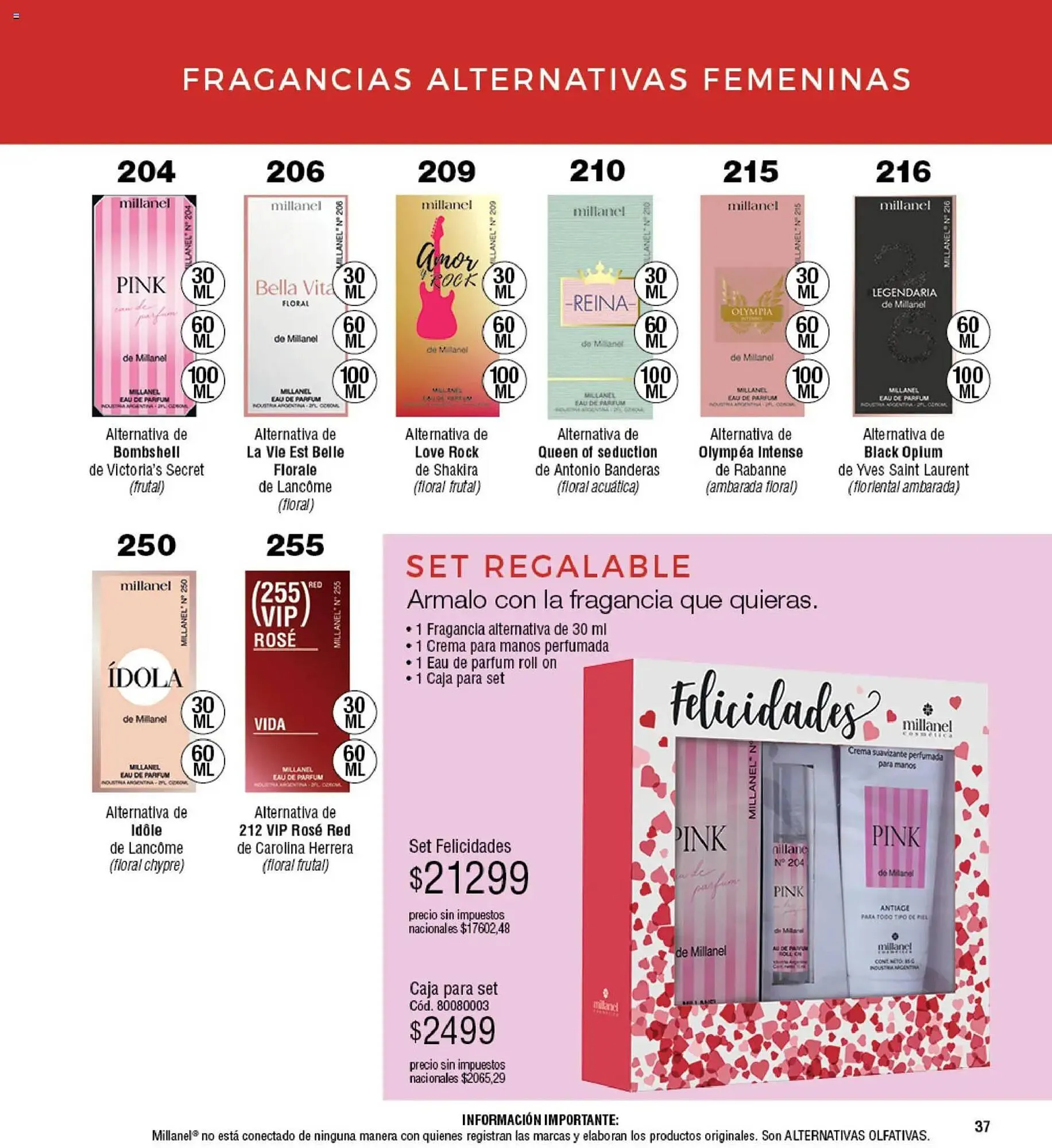 Ofertas de Catálogo Millanel Cosmética 27 de abril al 25 de mayo 2026 - Página 37 del catálogo