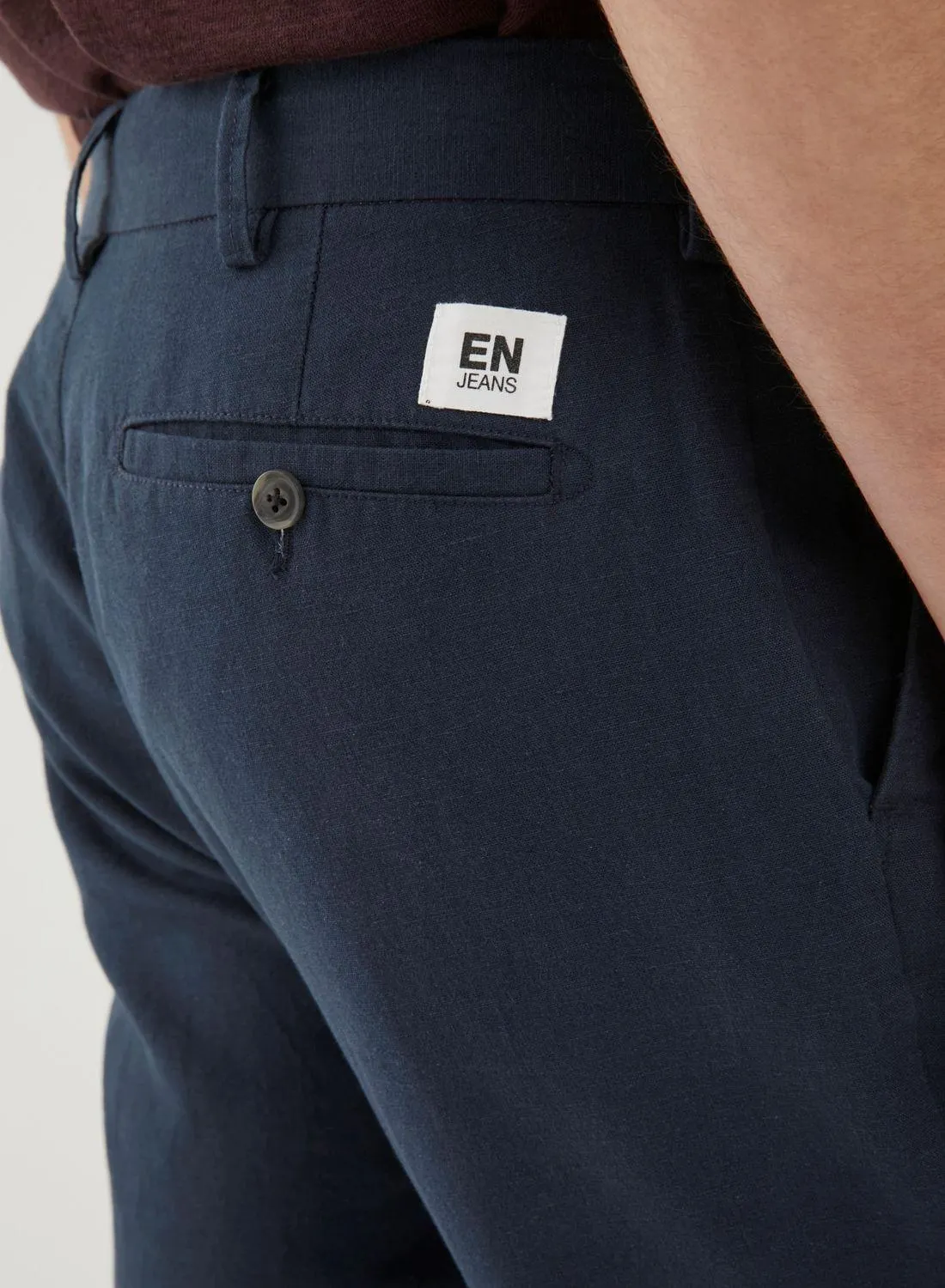 Pantalón chino lino