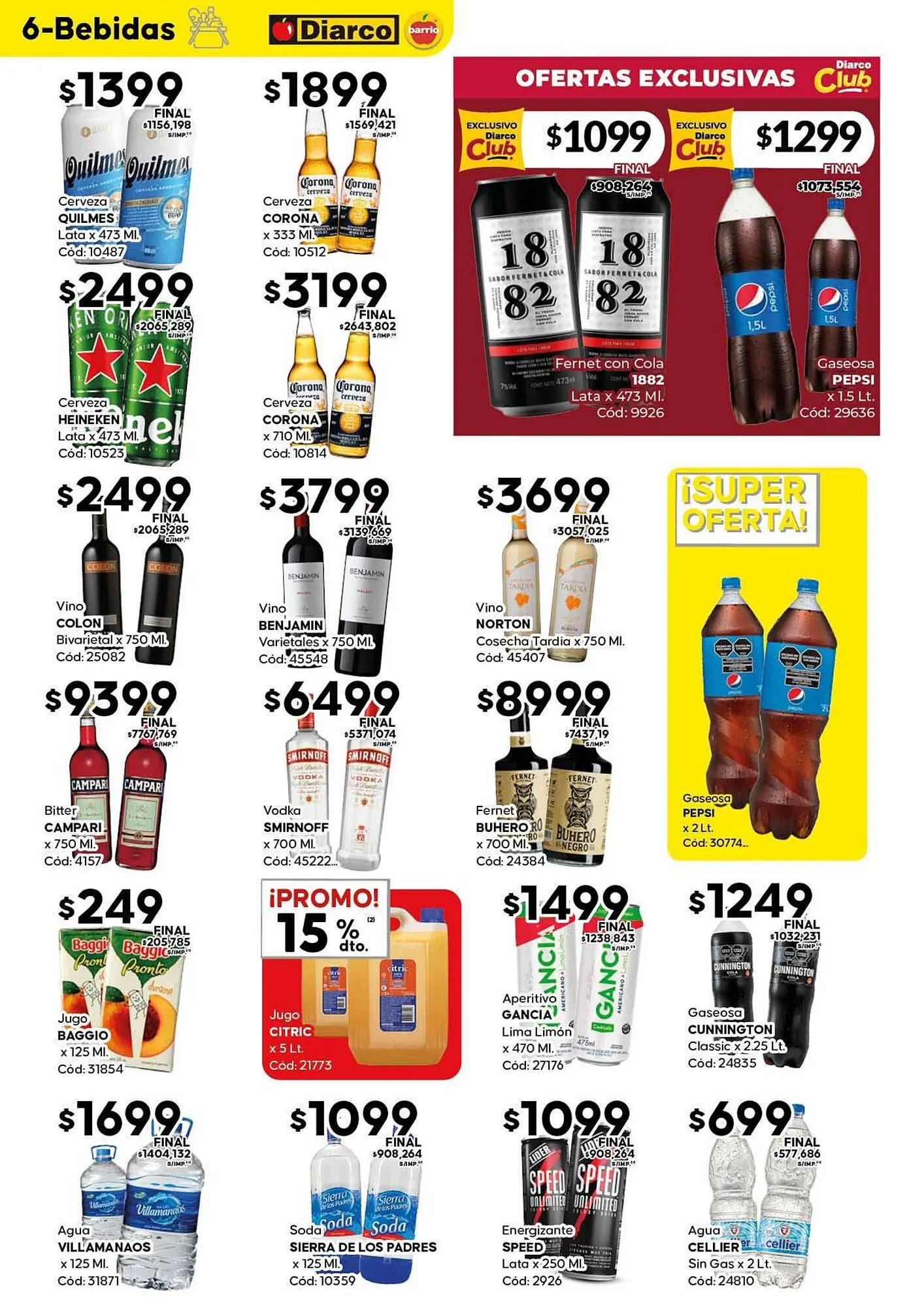 Ofertas de Catálogo Diarco 5 de mayo al 13 de mayo 2025 - Página 6 del catálogo