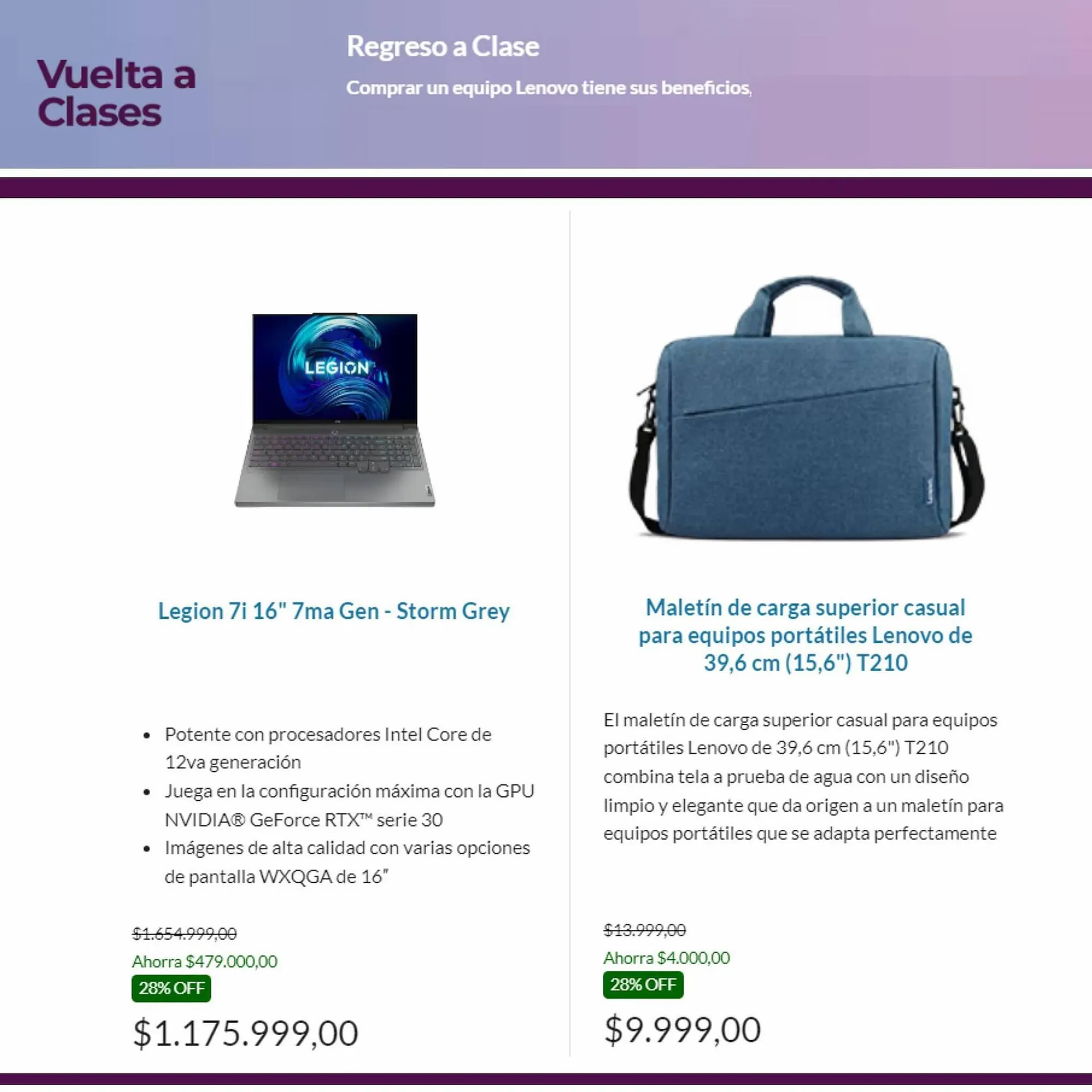 Ofertas de Catálogo Lenovo 24 de julio al 31 de julio 2023 - Página 2 del catálogo