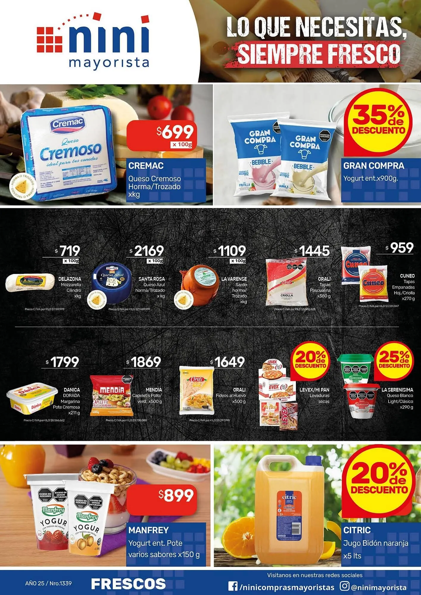 Ofertas de Catálogo Nini Mayorista 22 de diciembre al 28 de diciembre 2025 - Página 34 del catálogo