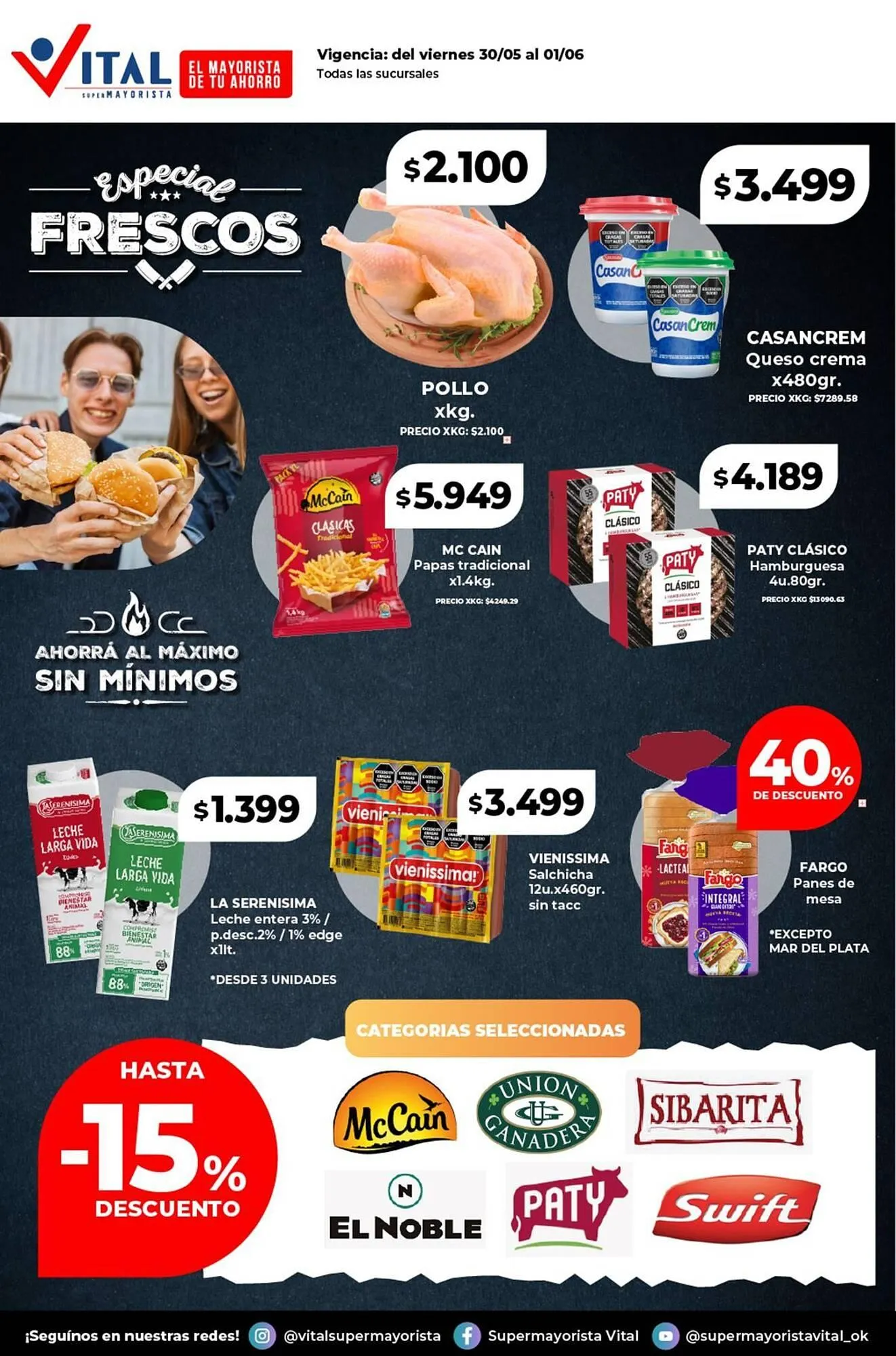 Ofertas de Catálogo Supermayorista Vital 31 de mayo al 1 de junio 2025 - Página 2 del catálogo