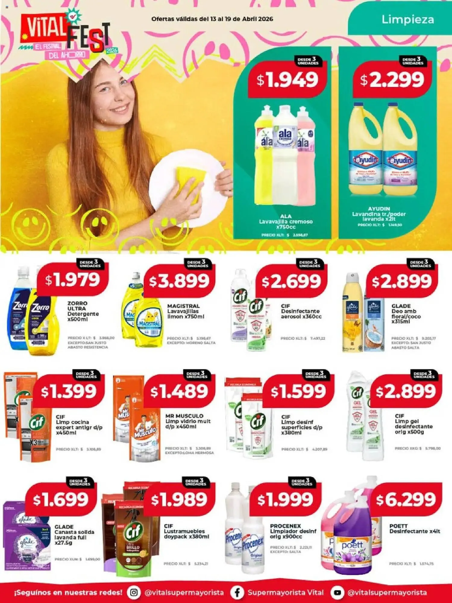 Ofertas de Catálogo Supermayorista Vital 13 de abril al 19 de abril 2026 - Página 6 del catálogo