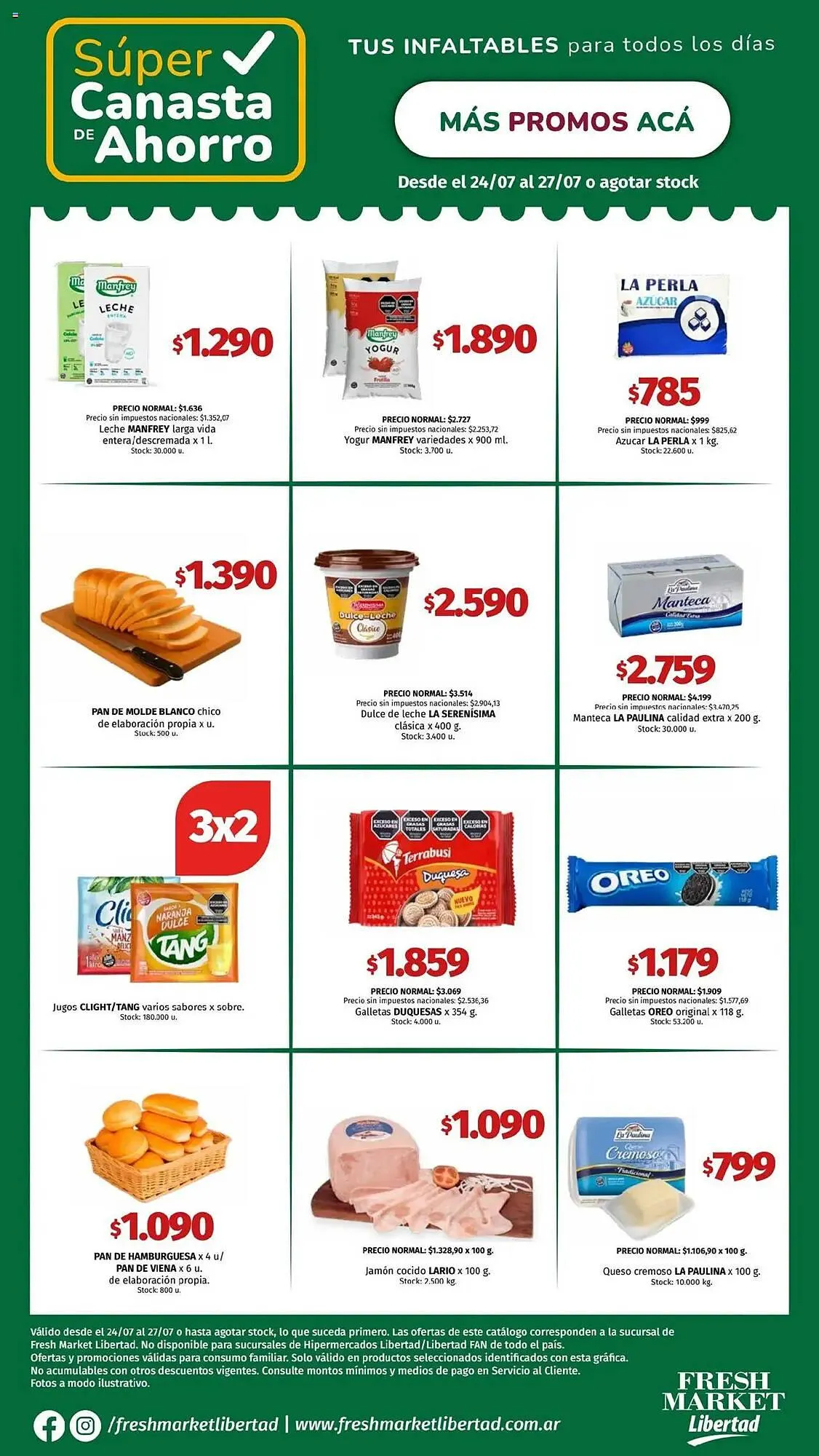 Ofertas de Catálogo Hipermercado Libertad 24 de julio al 27 de julio 2025 - Página 3 del catálogo