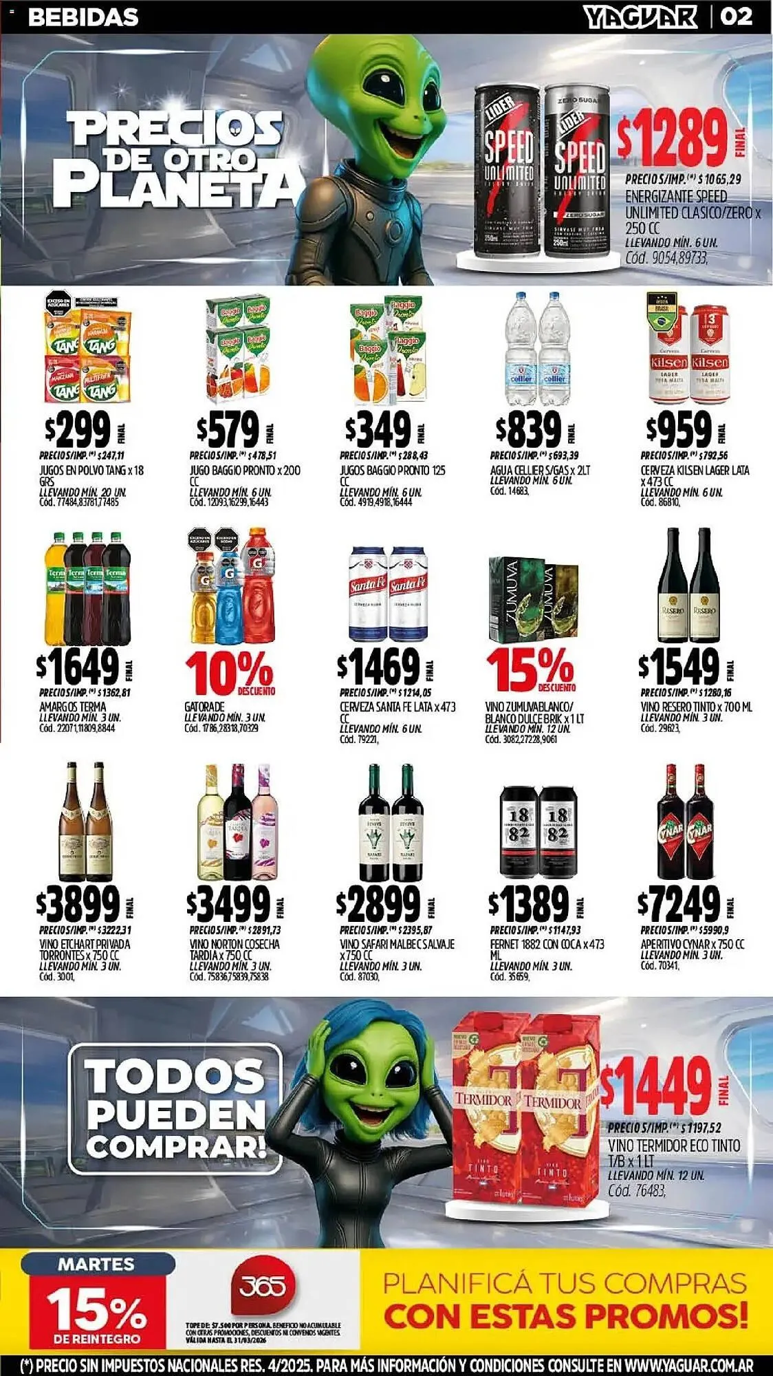 Ofertas de Catálogo Supermercados Yaguar 11 de marzo al 16 de marzo 2026 - Página 4 del catálogo