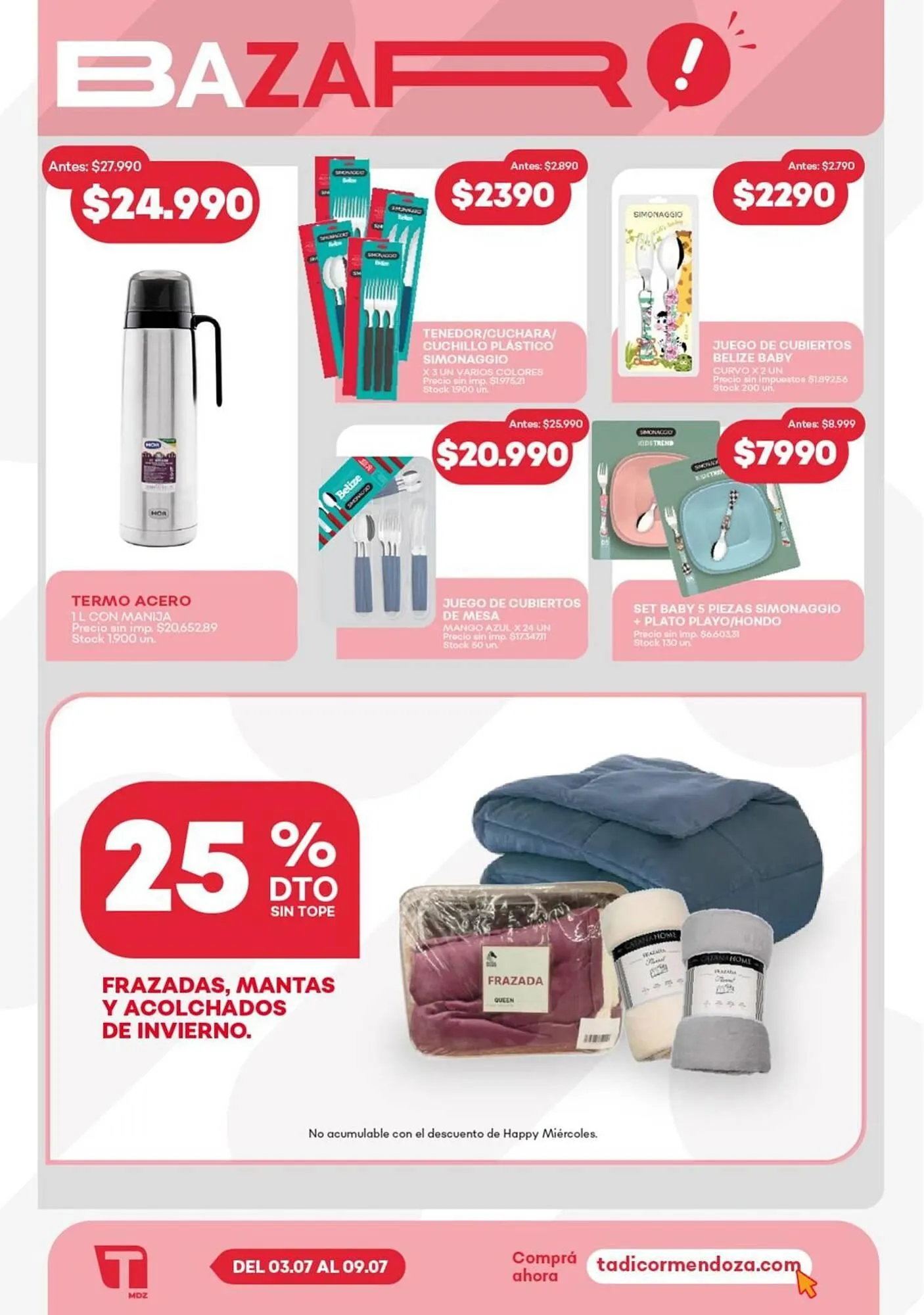 Ofertas de Catálogo Supermercados Tadicor 3 de julio al 9 de julio 2025 - Página 10 del catálogo