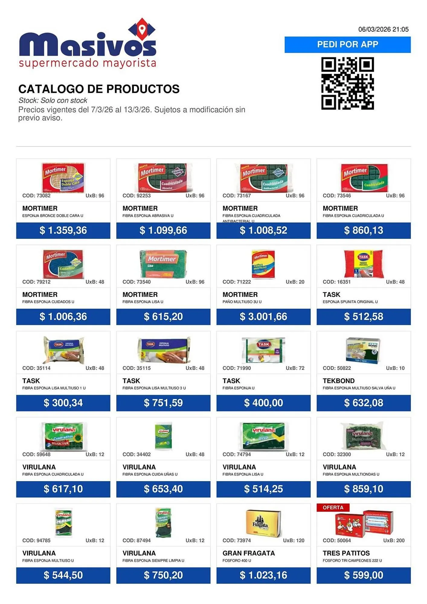 Ofertas de Catálogo Masivos 7 de marzo al 13 de marzo 2026 - Página 59 del catálogo