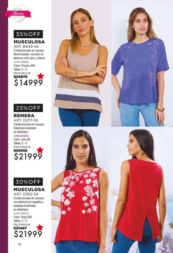 Ofertas de Juana Bonita Catálogo Empresaria 2409 23 de agosto al 6 de septiembre 2024 - Página 110 del catálogo