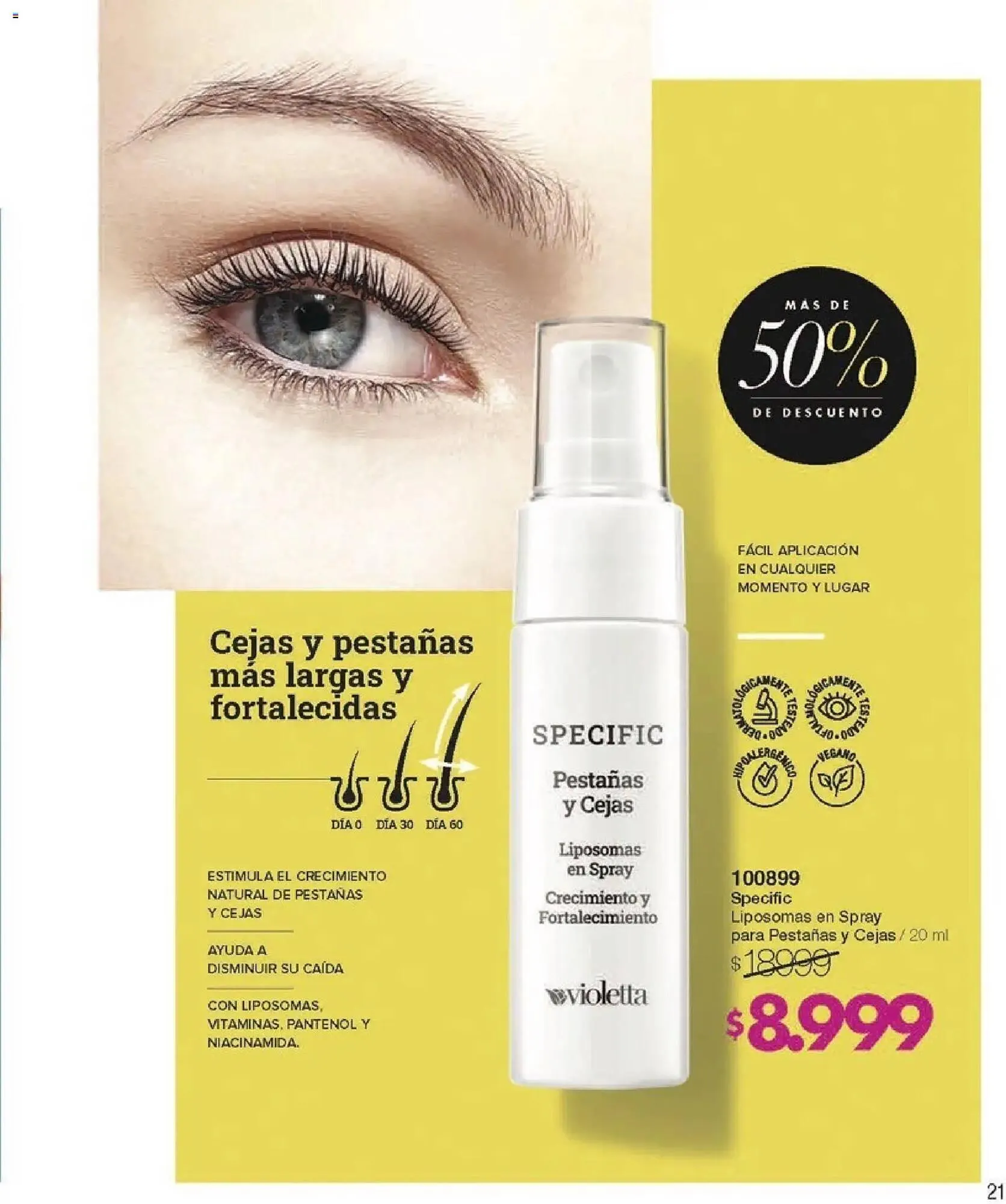 Ofertas de Catálogo Violetta Cosméticos 5 de marzo al 30 de abril 2026 - Página 21 del catálogo