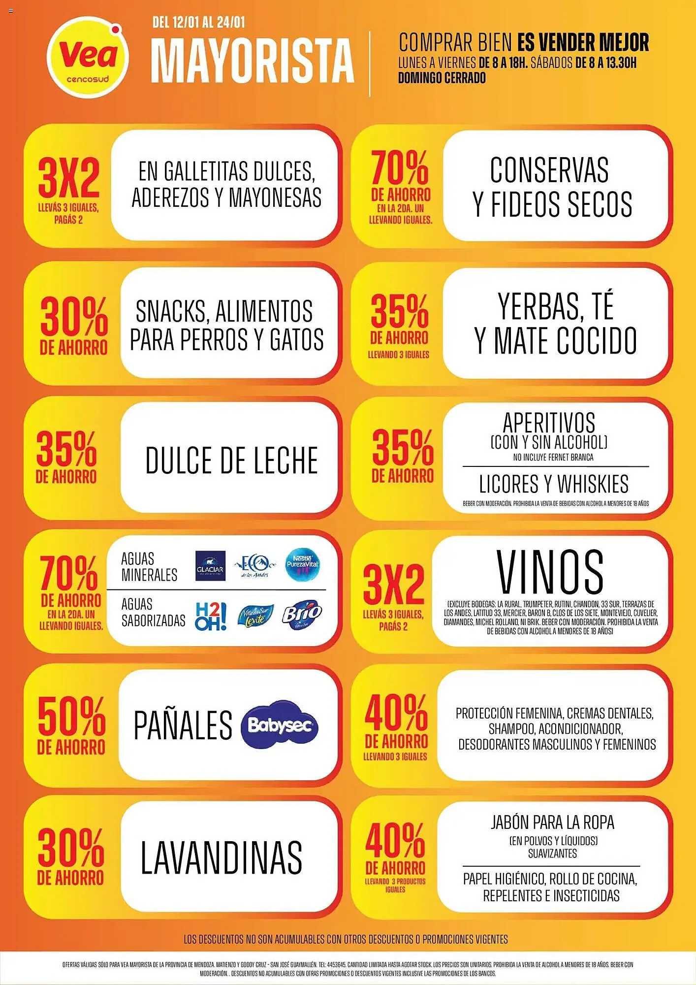 Ofertas de Catálogo Supermercados Vea 12 de enero al 24 de enero 2026 - Página 1 del catálogo