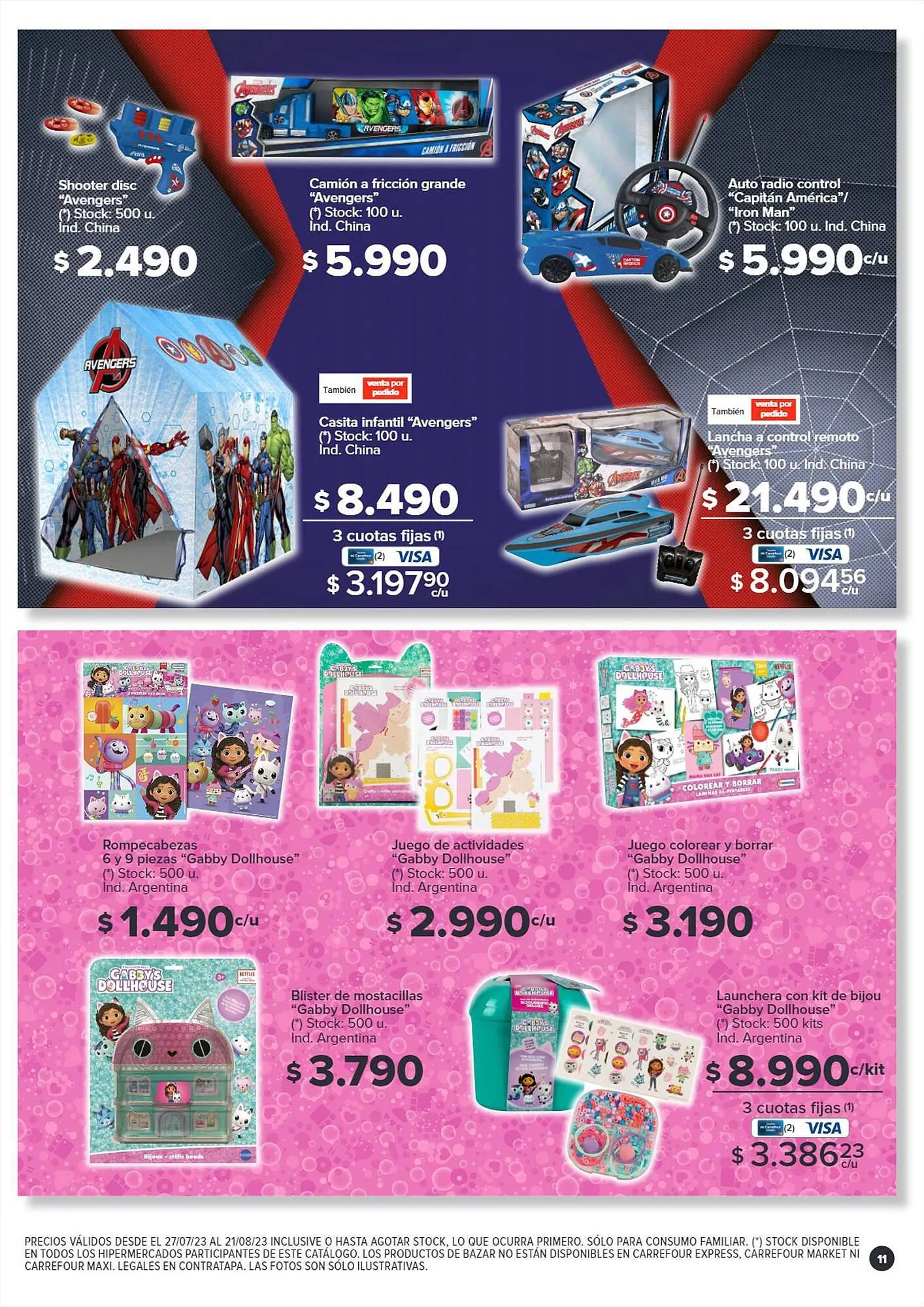 Ofertas de Catálogo Carrefour 27 de julio al 21 de agosto 2023 - Página 11 del catálogo