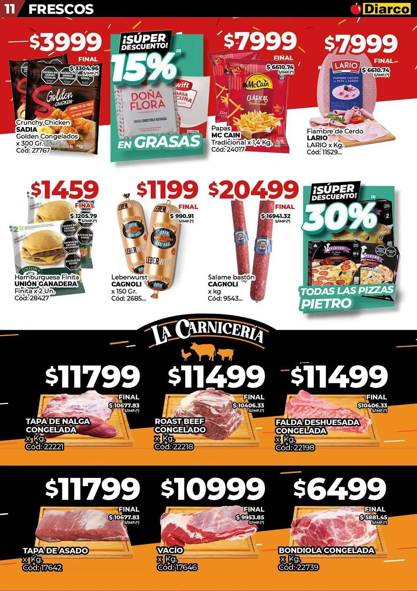 Ofertas de Catálogo Diarco 11 de agosto al 16 de agosto 2025 - Página 11 del catálogo