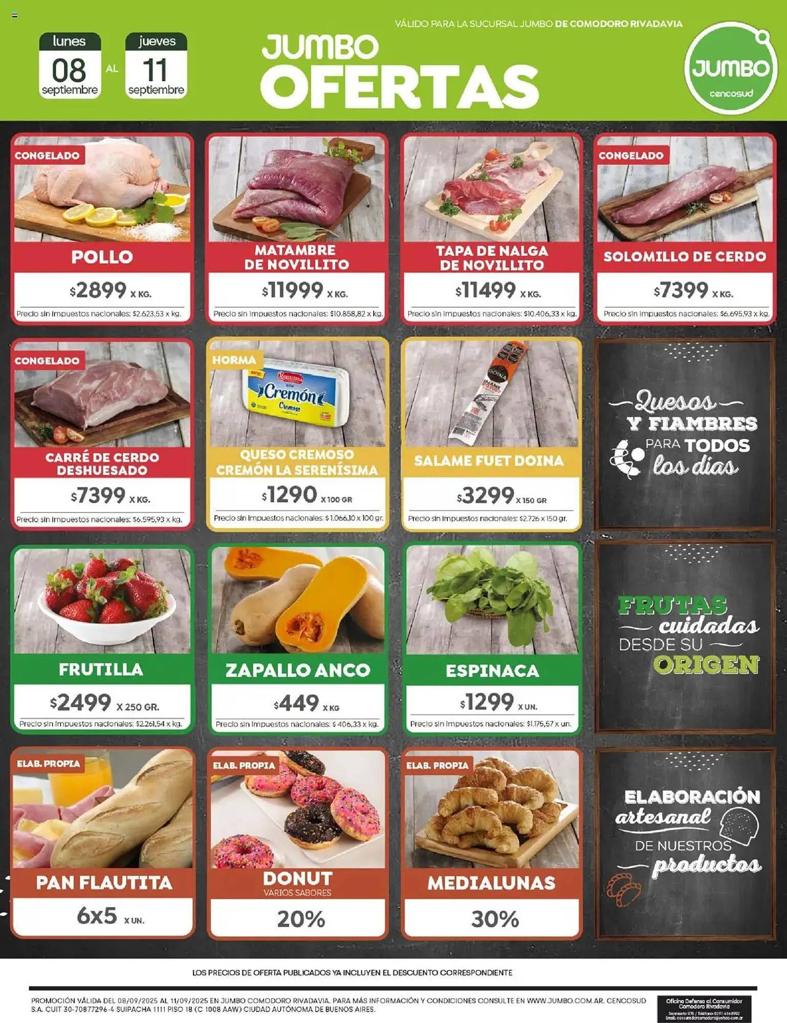 Ofertas de Catálogo Jumbo 8 de septiembre al 11 de septiembre 2025 - Página 1 del catálogo