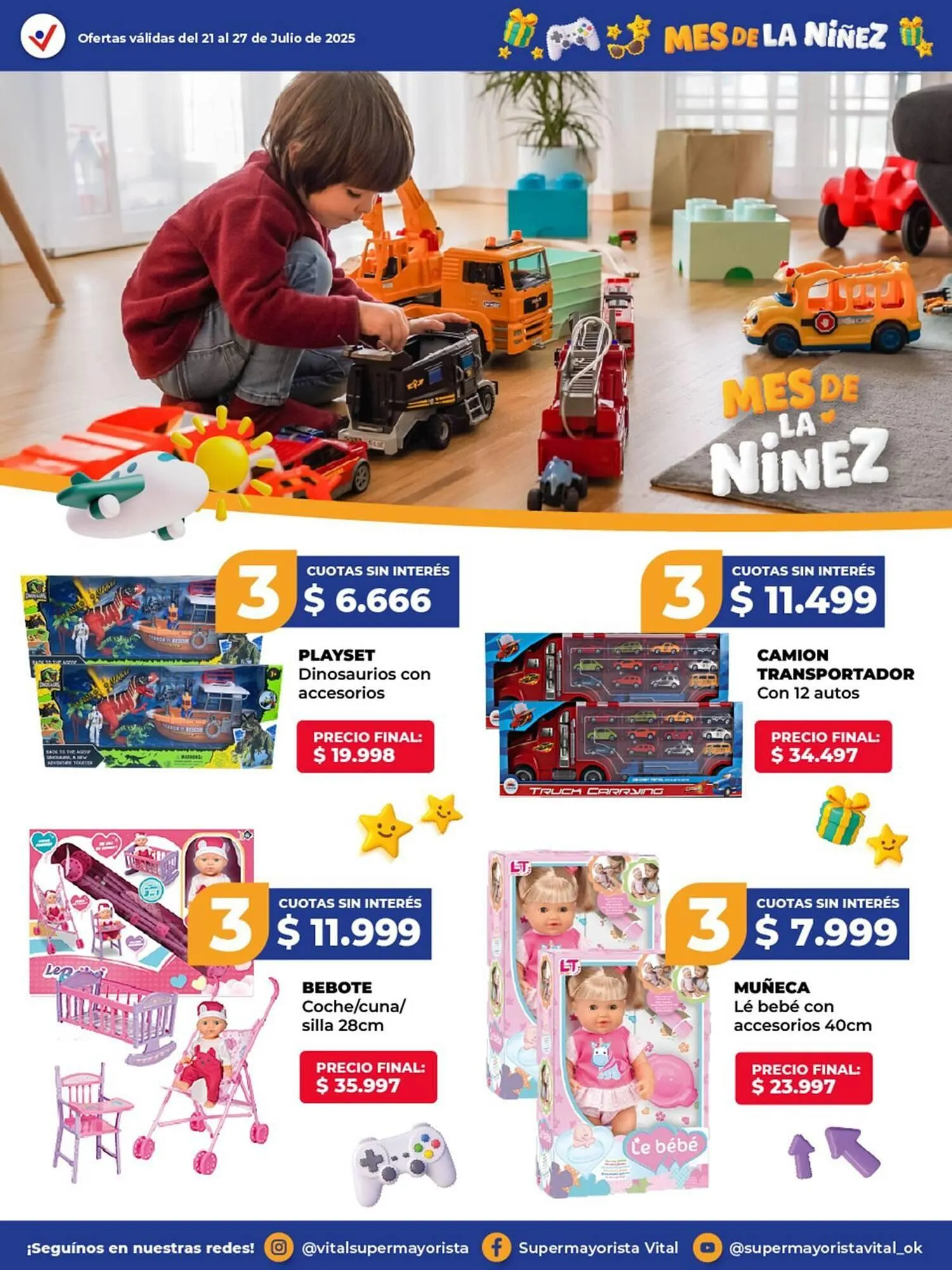 Ofertas de Catálogo Supermayorista Vital 21 de julio al 27 de julio 2025 - Página 3 del catálogo