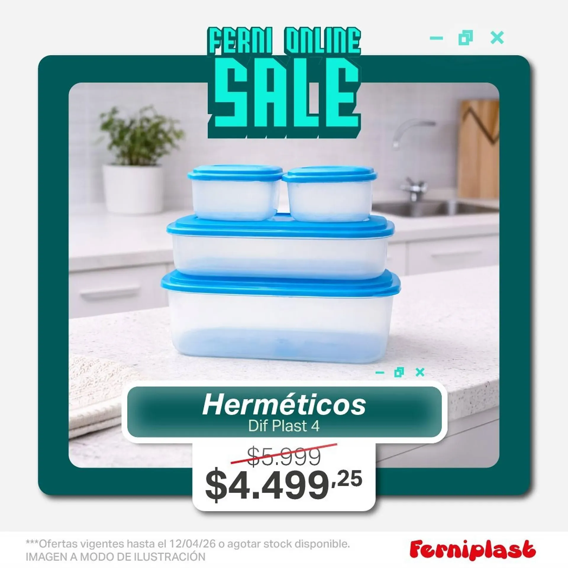 Ofertas de Catálogo Ferniplast 9 de abril al 12 de abril 2026 - Página 4 del catálogo