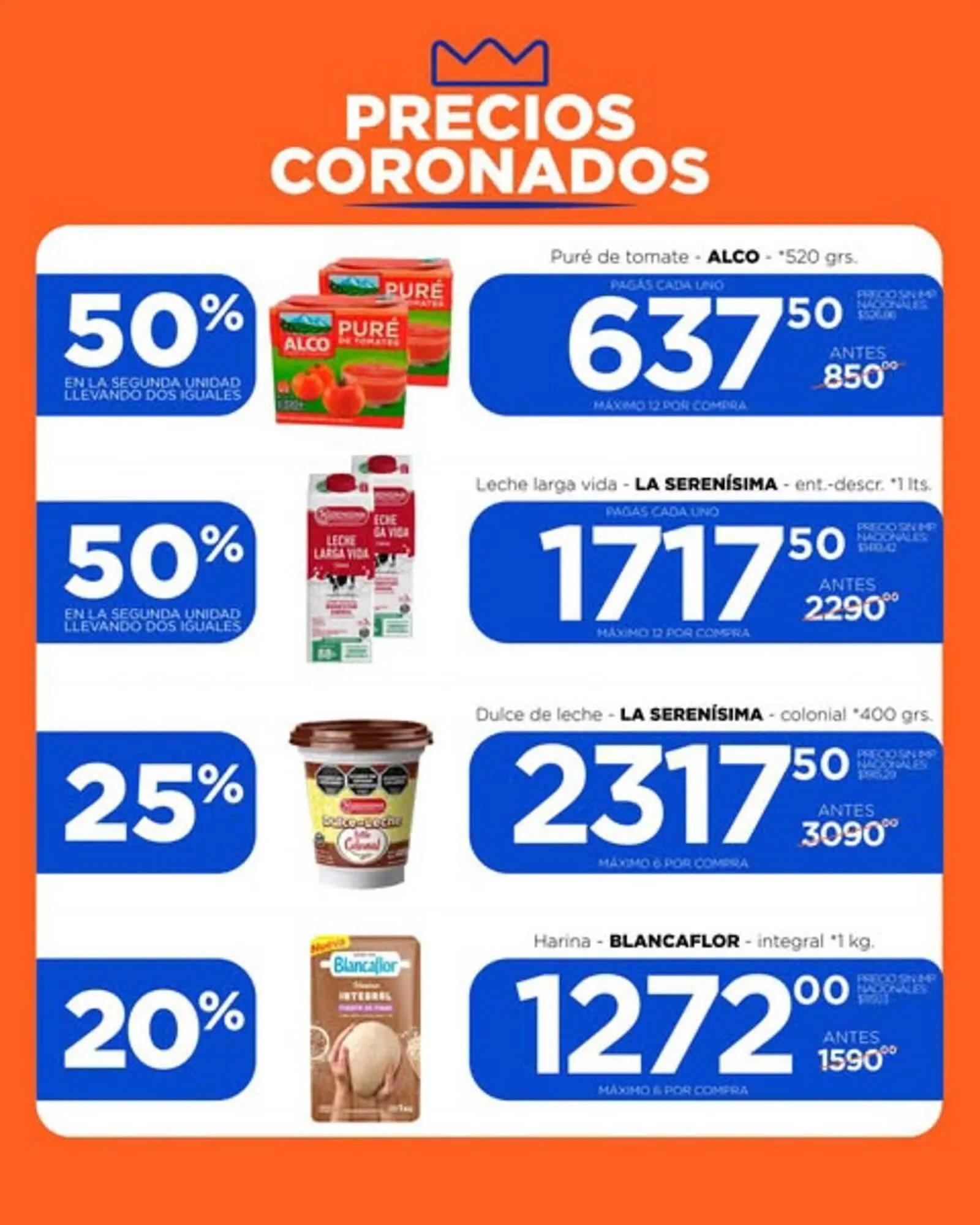 Ofertas de Catálogo Supermercados Monarca 9 de abril al 30 de abril 2025 - Página 4 del catálogo