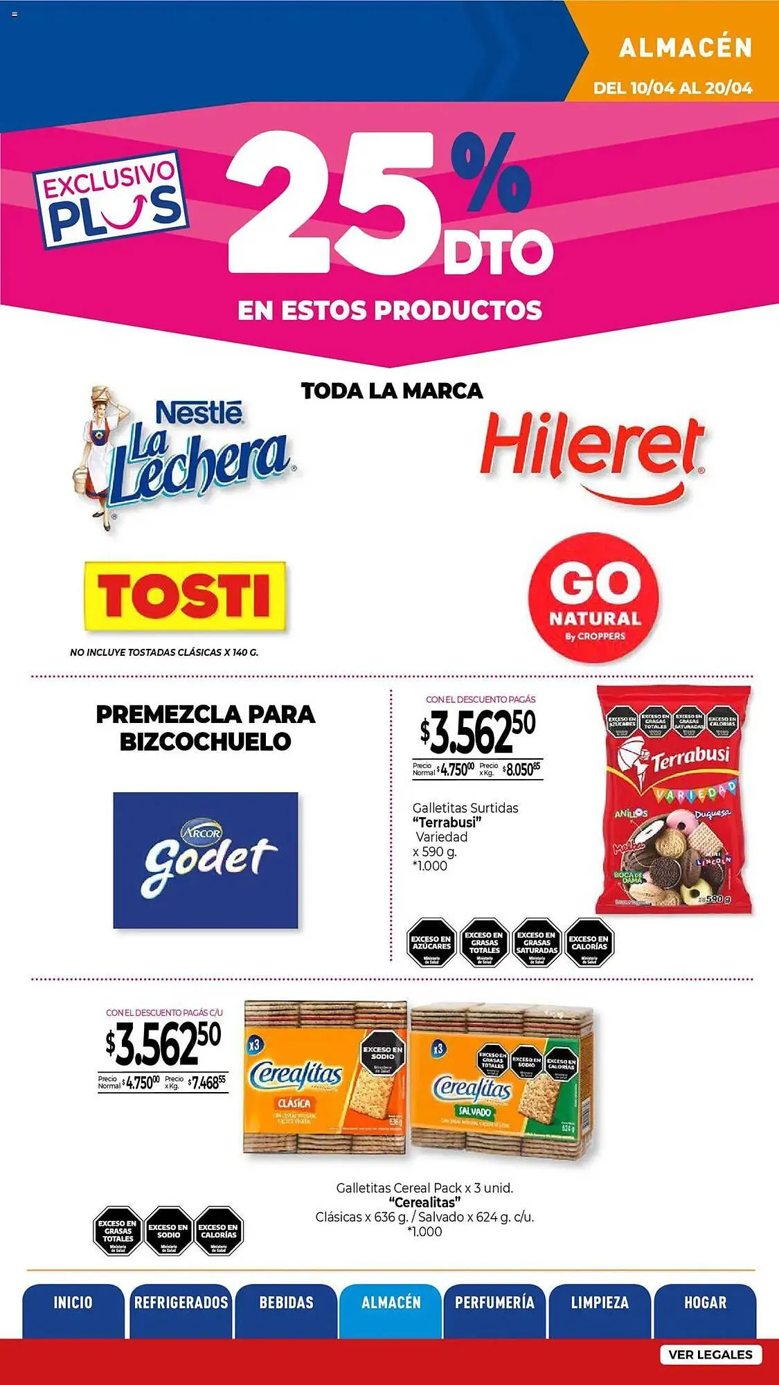 Ofertas de Catálogo La Anonima 10 de abril al 20 de abril 2025 - Página 59 del catálogo