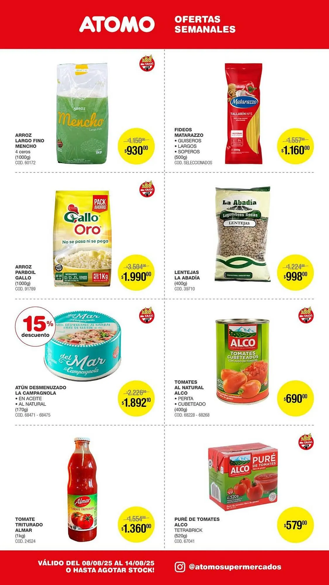 Ofertas de Catálogo Atomo Conviene 8 de agosto al 14 de agosto 2025 - Página 7 del catálogo