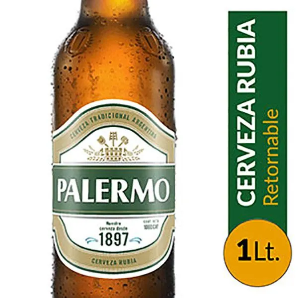 PALERMO CERVEZA X 1LT