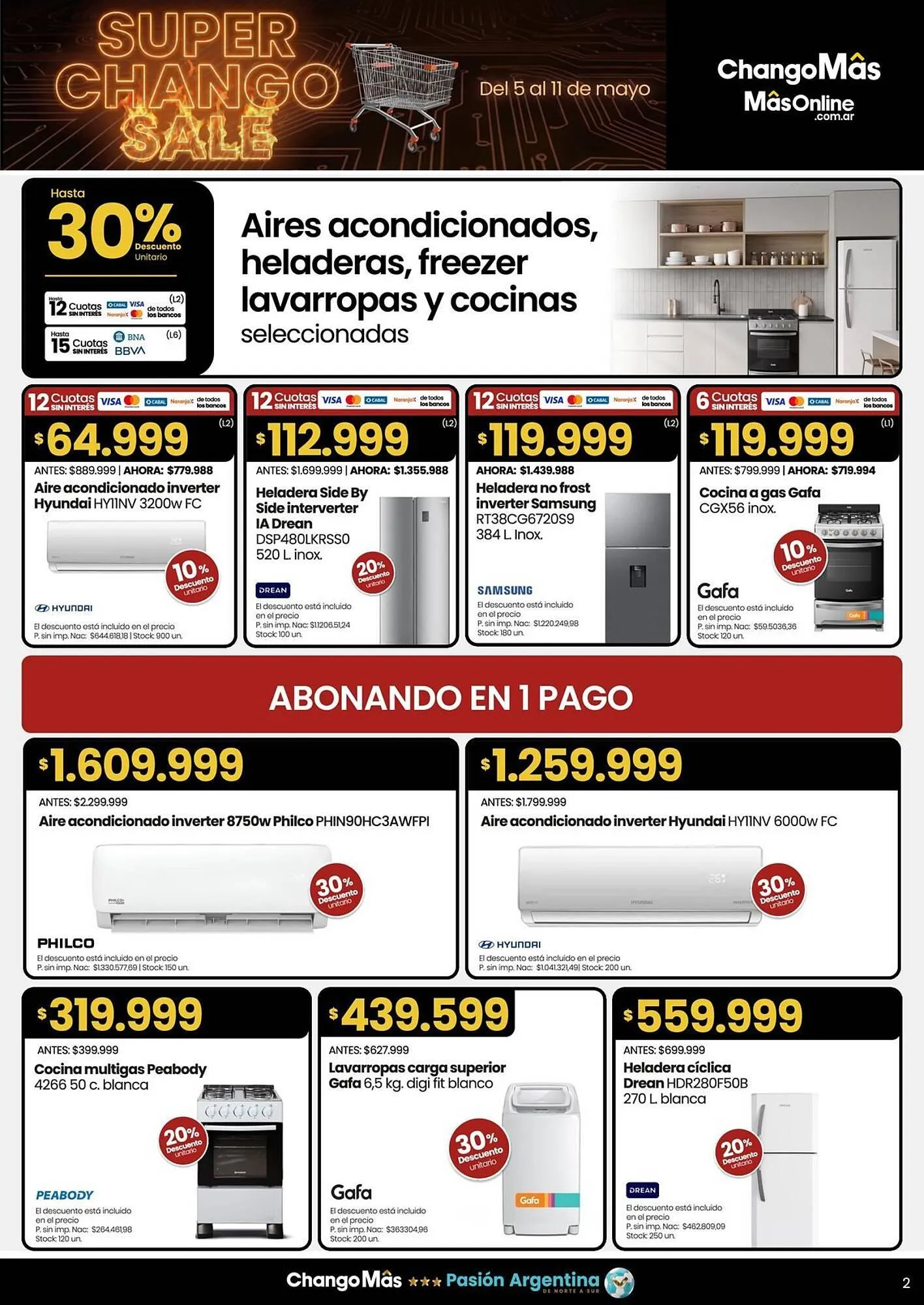 Ofertas de Catálogo Changomas 5 de mayo al 11 de mayo 2026 - Página 3 del catálogo