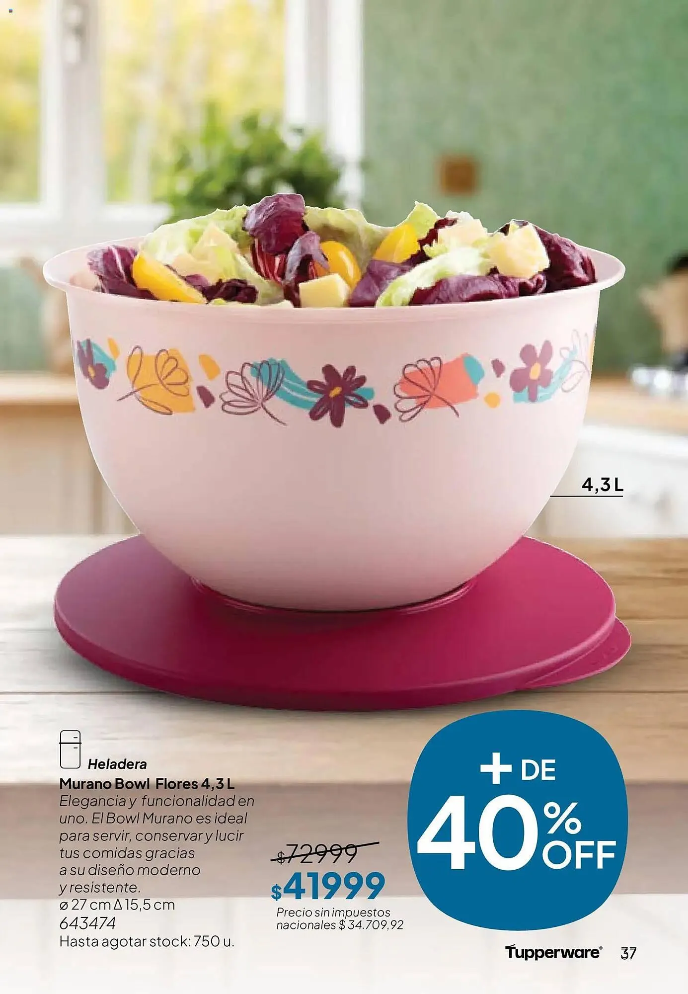 Ofertas de Folleto Tupperware 24 de noviembre al 31 de diciembre 2025 - Página 38 del catálogo