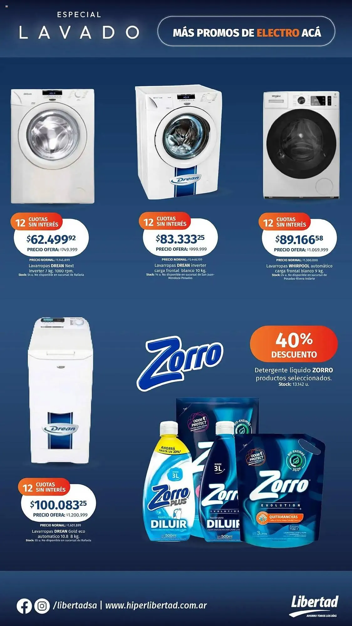 Ofertas de Catálogo Hipermercado Libertad 21 de marzo al 31 de marzo 2025 - Página 4 del catálogo