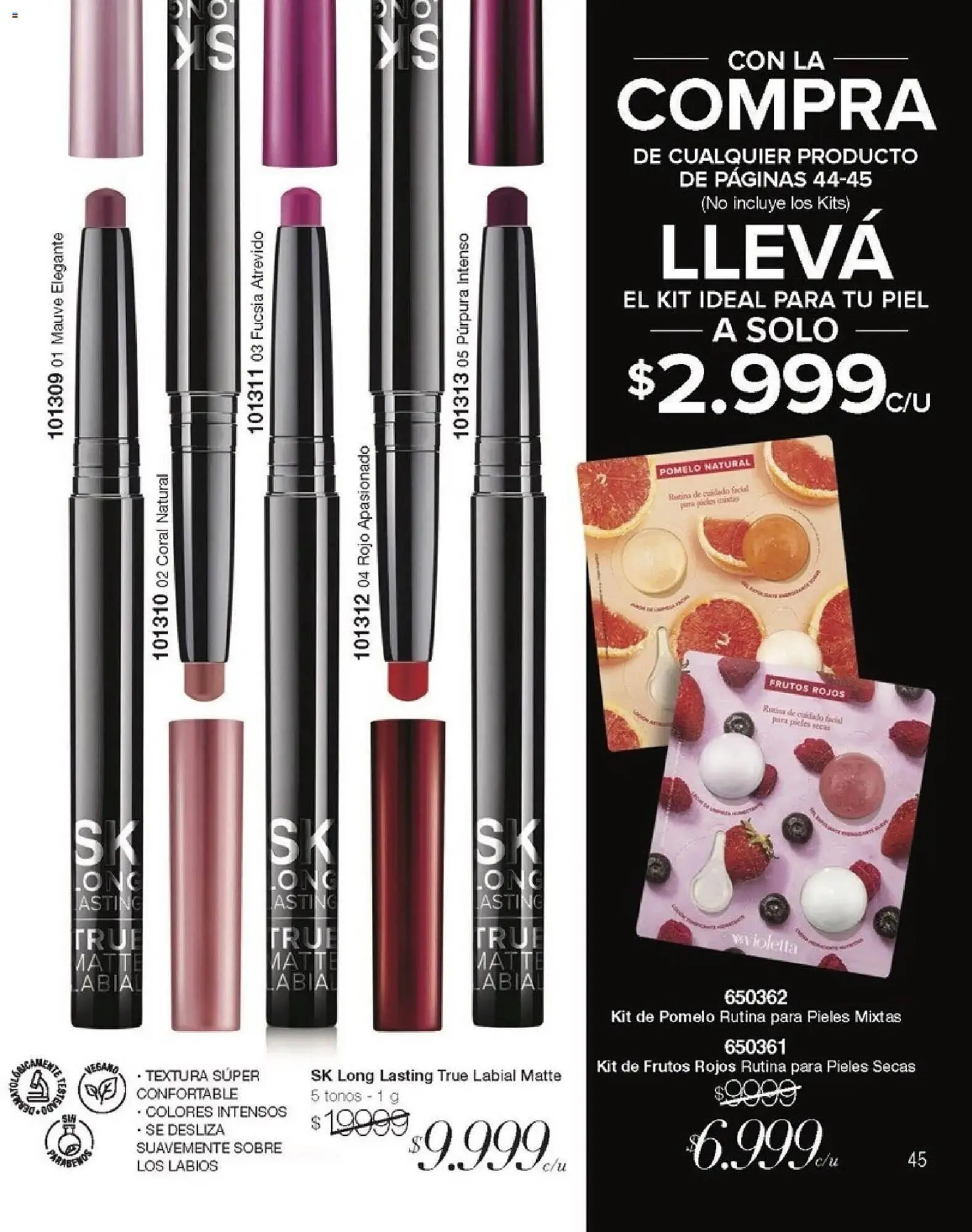 Ofertas de Catálogo Violetta Cosméticos 20 de noviembre al 1 de enero 2026 - Página 45 del catálogo