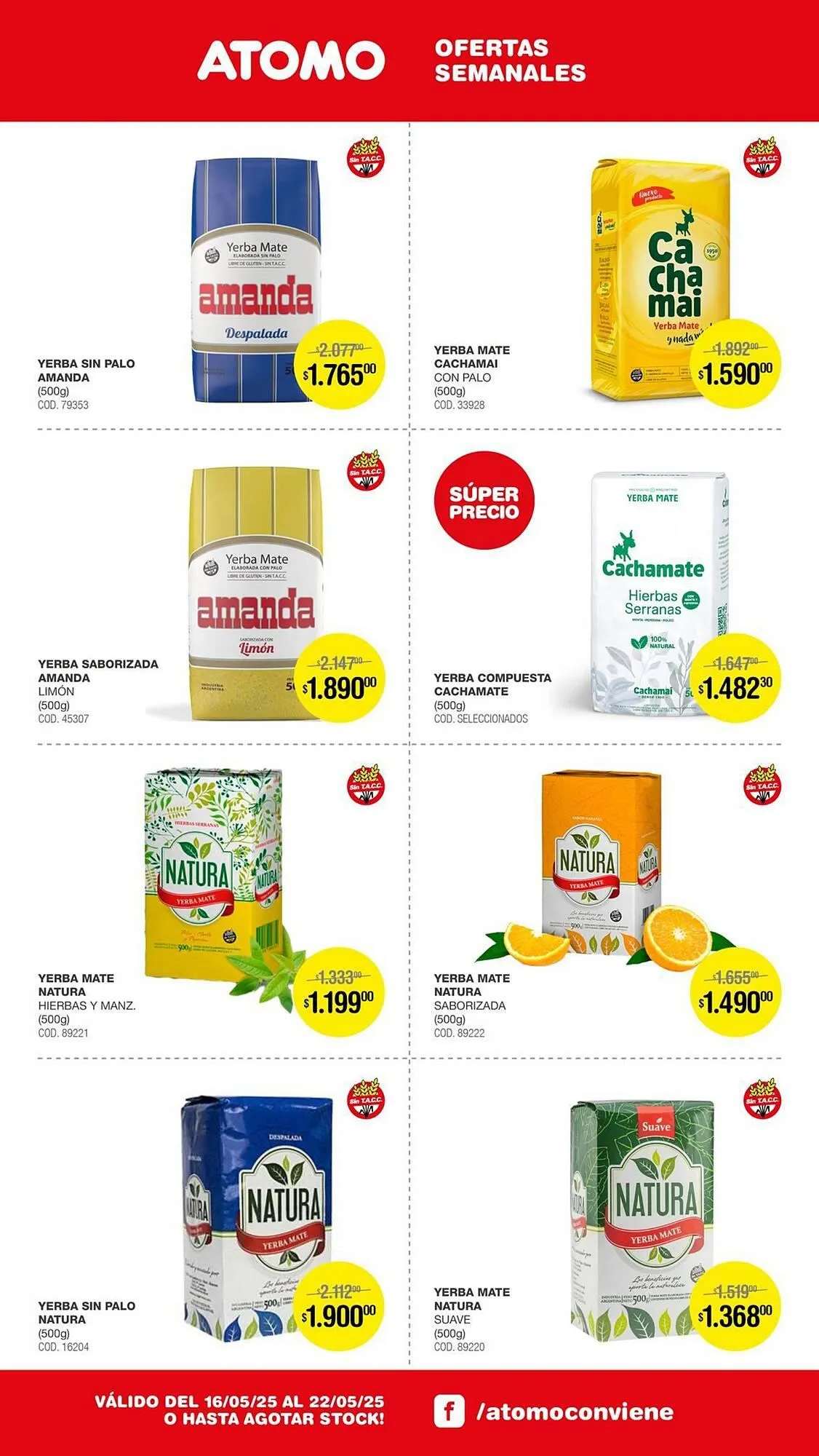 Ofertas de Catálogo Atomo Conviene 16 de mayo al 22 de mayo 2025 - Página 2 del catálogo
