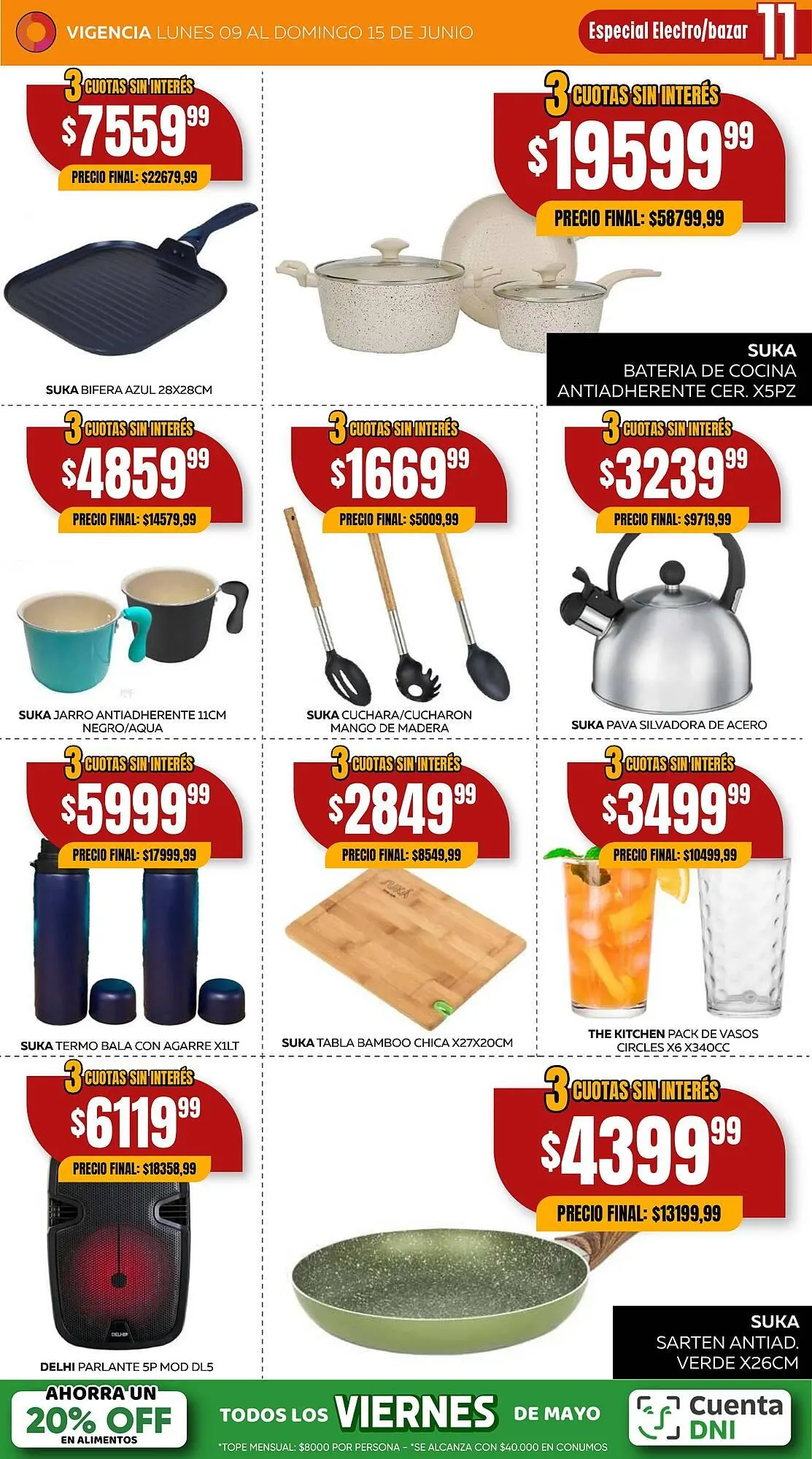 Ofertas de Catálogo Maxi Ofertas 9 de junio al 15 de junio 2025 - Página 11 del catálogo