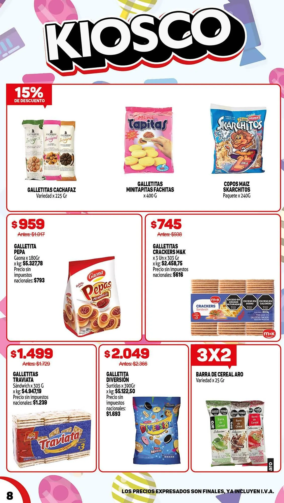 Ofertas de Catálogo Makro 12 de marzo al 18 de marzo 2026 - Página 8 del catálogo