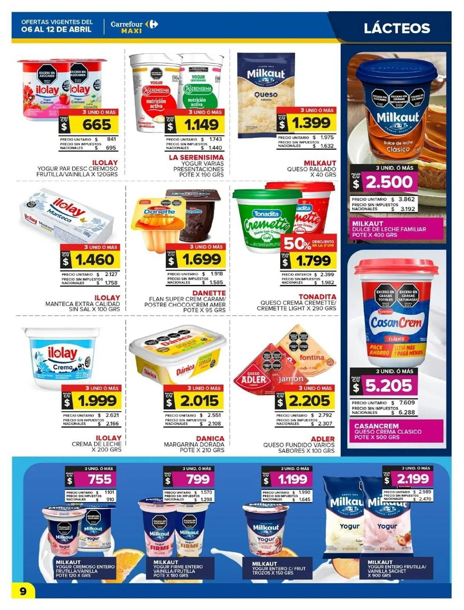 Ofertas de Folleto Carrefour Maxi 6 de abril al 12 de abril 2026 - Página 9 del catálogo