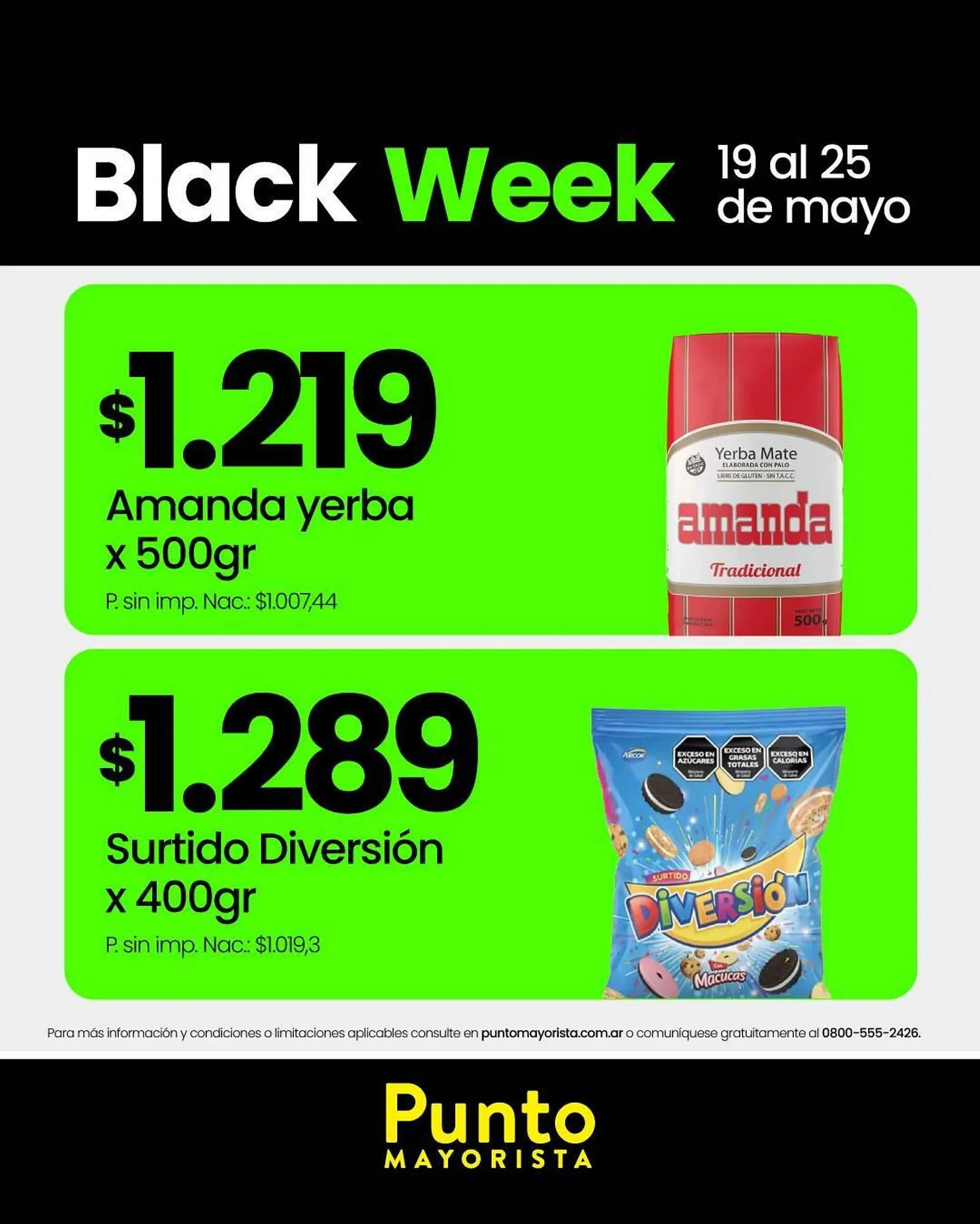 Ofertas de Catálogo Punto Mayorista 19 de mayo al 25 de mayo 2025 - Página 1 del catálogo