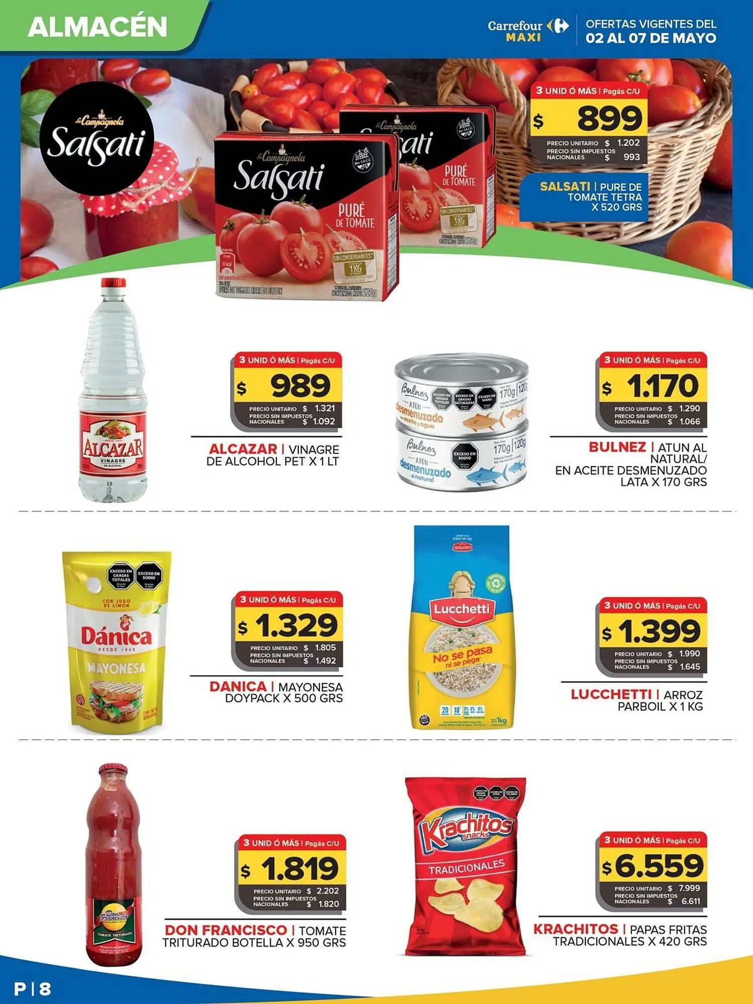 Ofertas de Folleto Carrefour Maxi 2 de mayo al 8 de mayo 2026 - Página 8 del catálogo