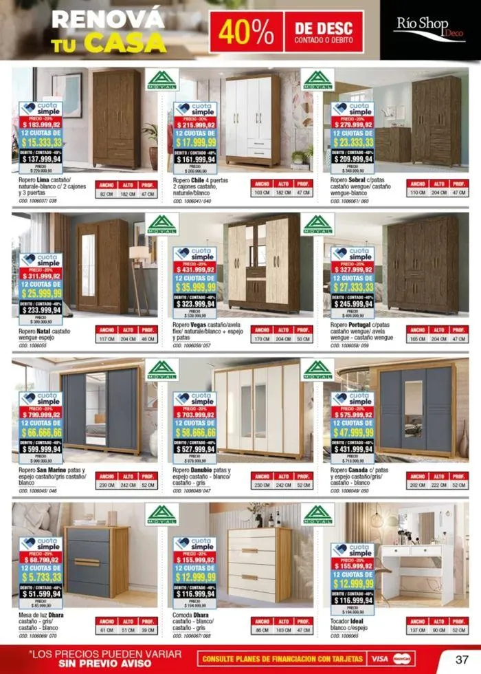 Ofertas de Ofertas Rio Shop Deco 20 de agosto al 3 de septiembre 2024 - Página 30 del catálogo
