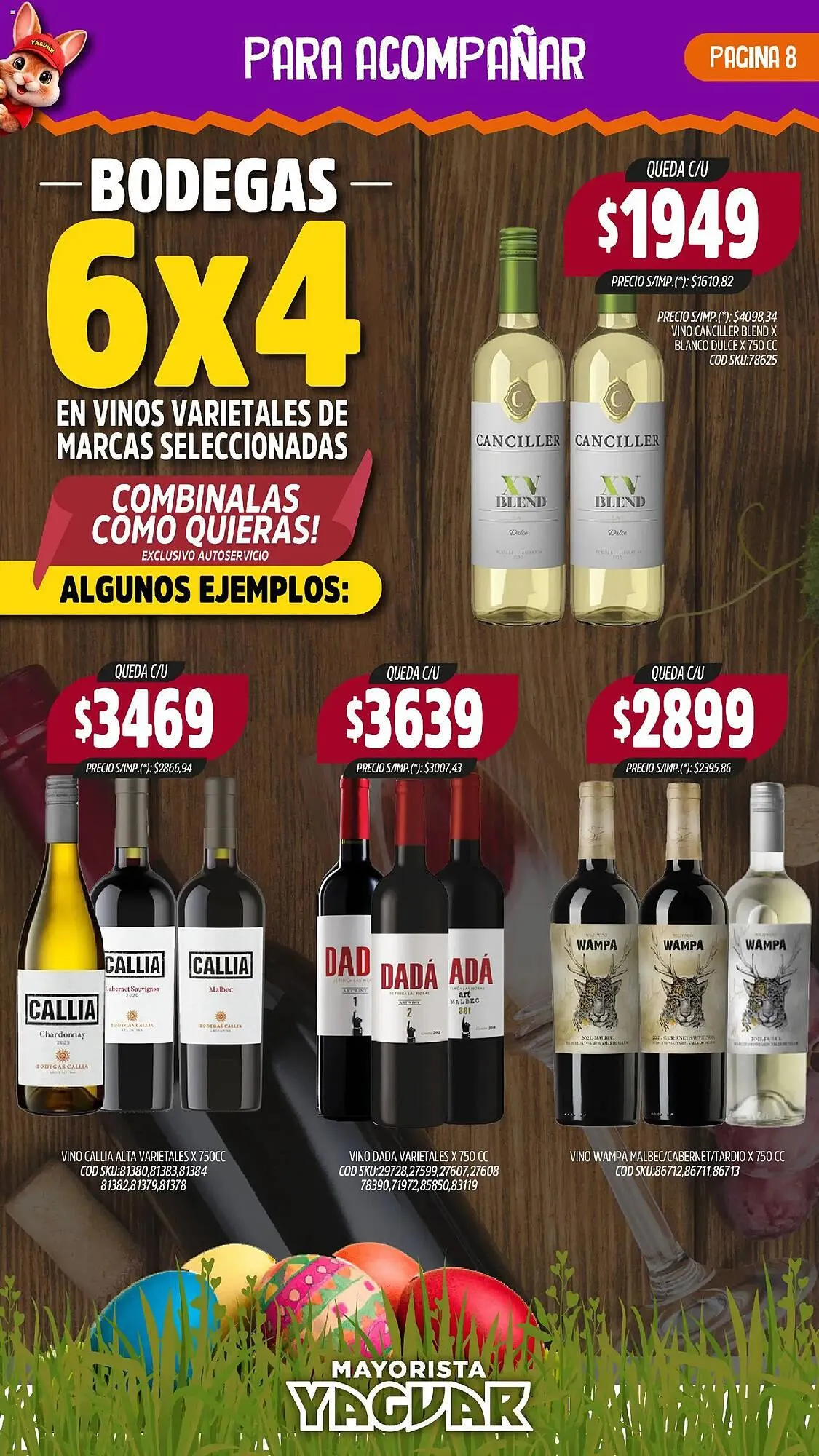 Ofertas de Catálogo Supermercados Yaguar 23 de marzo al 29 de marzo 2026 - Página 8 del catálogo