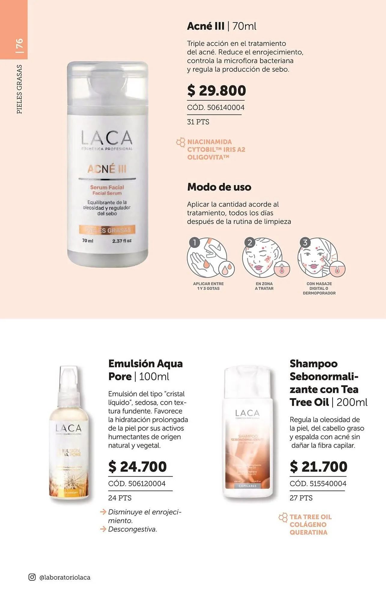 Ofertas de Catálogo Laboratorio LACA 11 de marzo al 31 de marzo 2026 - Página 76 del catálogo