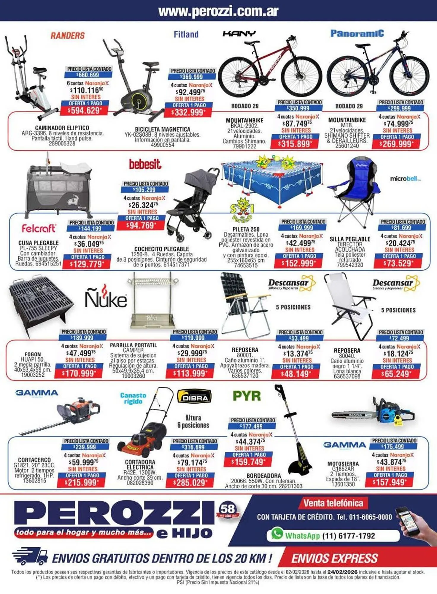 Ofertas de Catálogo Perozzi 17 de febrero al 28 de febrero 2026 - Página 16 del catálogo