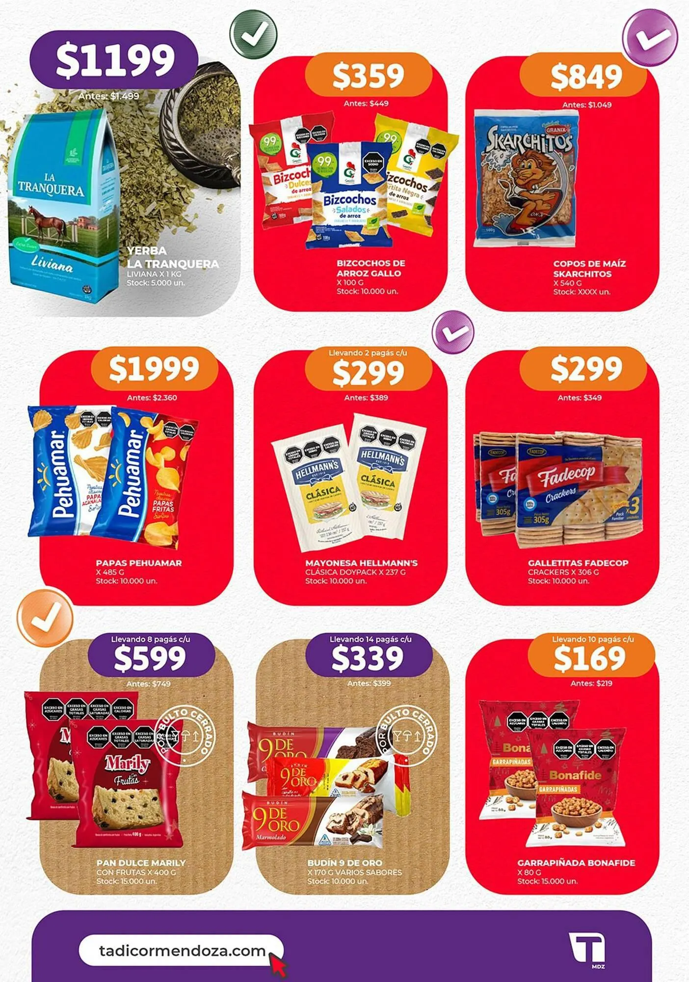 Ofertas de Catálogo Supermercados Tadicor 16 de noviembre al 22 de noviembre 2023 - Página 2 del catálogo